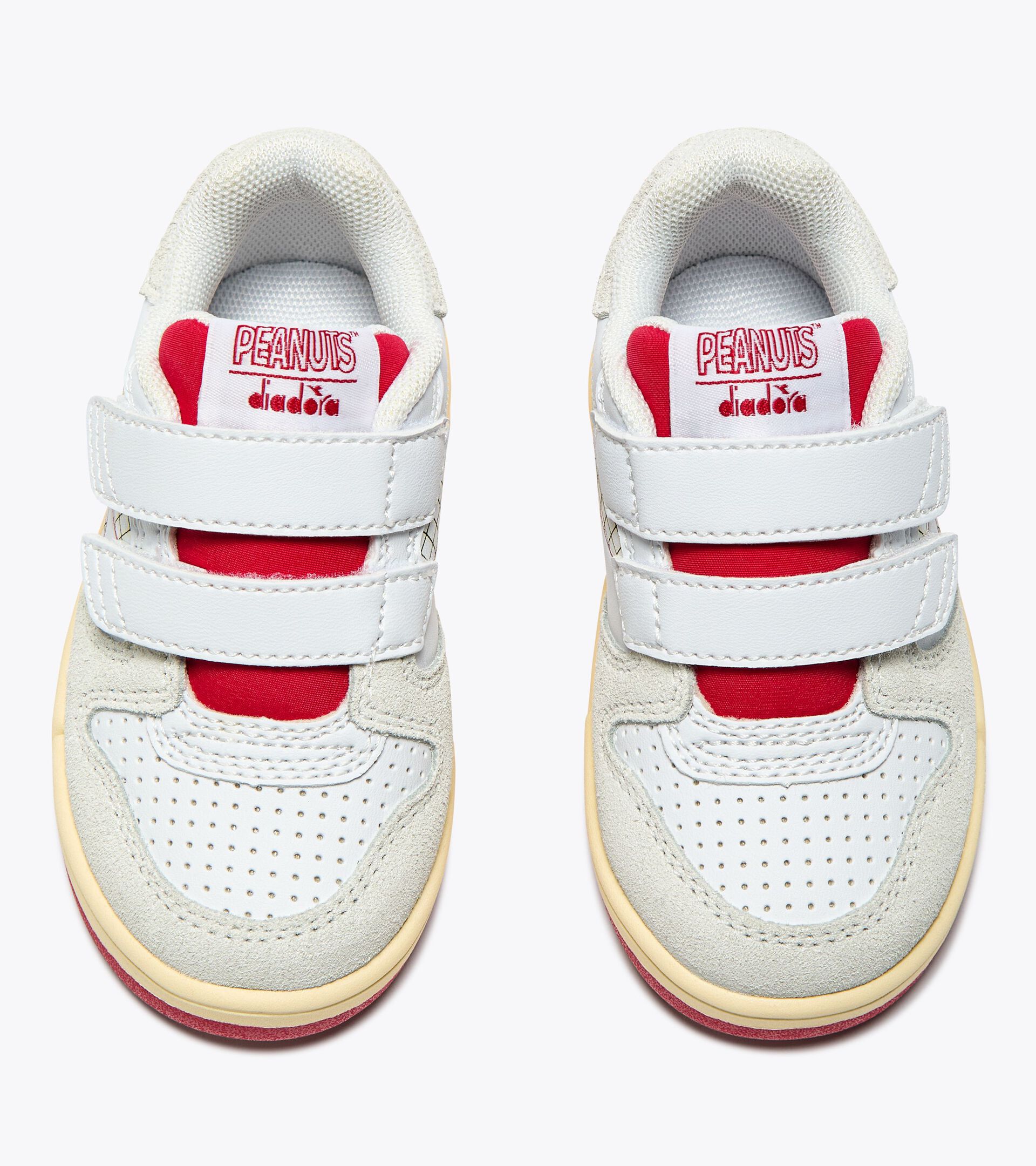 Sneaker sportiva Peanuts - Bambini e bambine - 1-4  anni  DEUCE PEANUTS TD BIANCO/ROSSO SALSA - Diadora