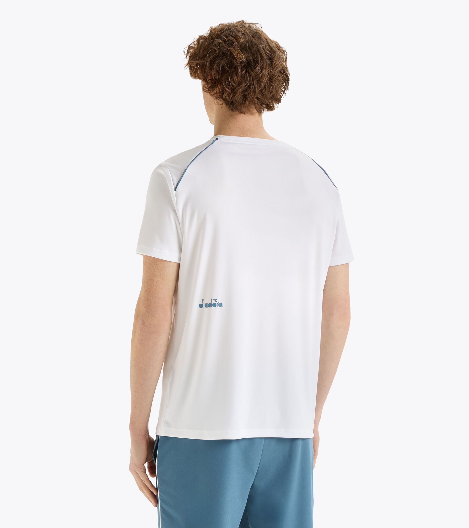 Tennis-T-Shirt - Herren SS T-SHIRT CORE STRAHLEND WEISSE - Diadora
