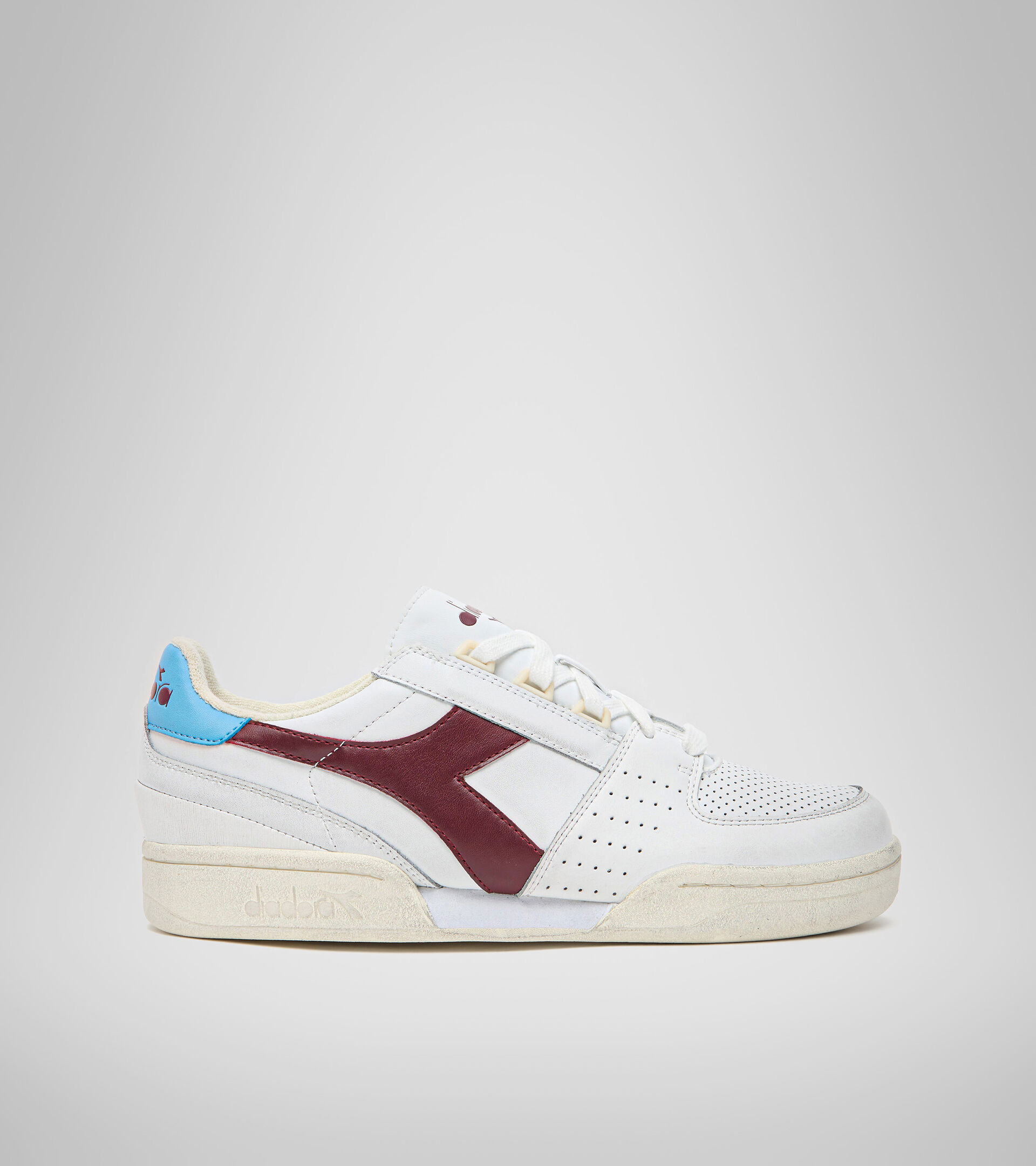 Sports shoes - Men DAVIS LEATHER WHITE/TAWNY PORT - Diadora