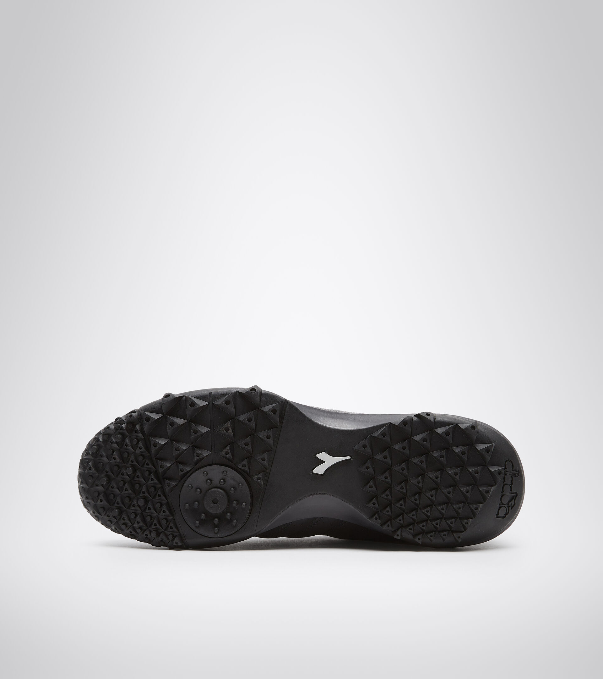 Futsal boot - Specific outsole for synthetic/hard grounds BRASIL SALA TF ANTHRACITE/BLACK/SILVER DD - Diadora