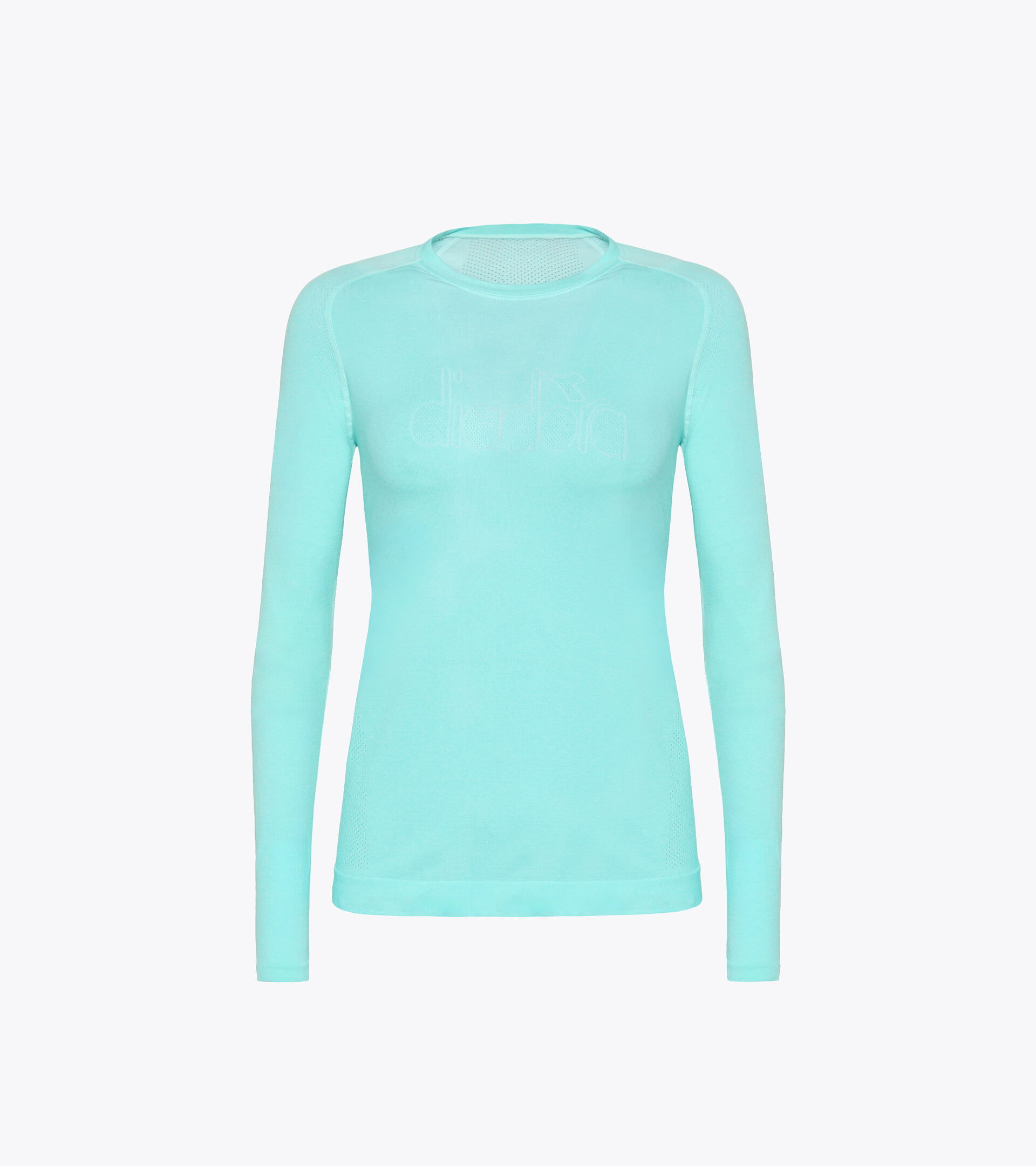 Long-sleeved thermal shirt - Women L. LS T-SHIRT SKIN FRIENDLY ARUBA BLUE - Diadora