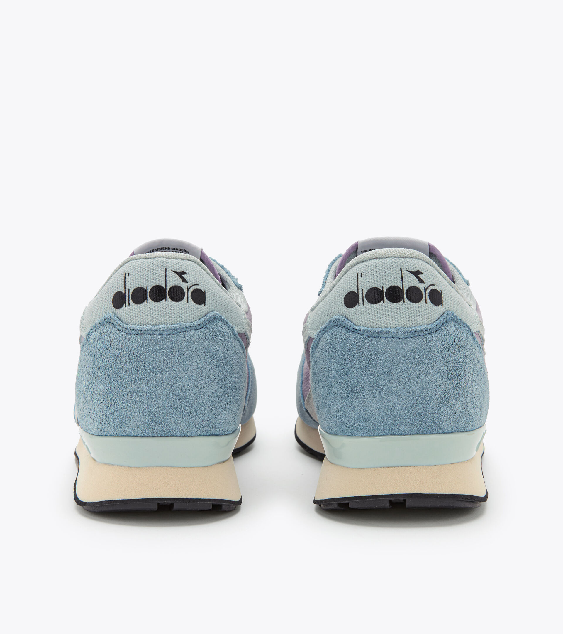 Sporty sneakers - Unisex CAMARO SUEDE LAVENDER GRAY/STONE BLUE - Diadora