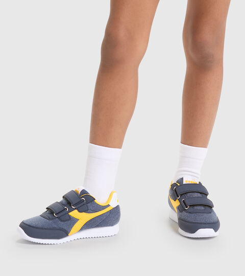 JOG LIGHT PS, BLU CORSARO/GIALLO ABBAGLIANTE Chaussures de sport - Enfants 4-8 ans JOG LIGHT PS BLU CORSARO/GIALLO ABBAGLIANTE - Diadora