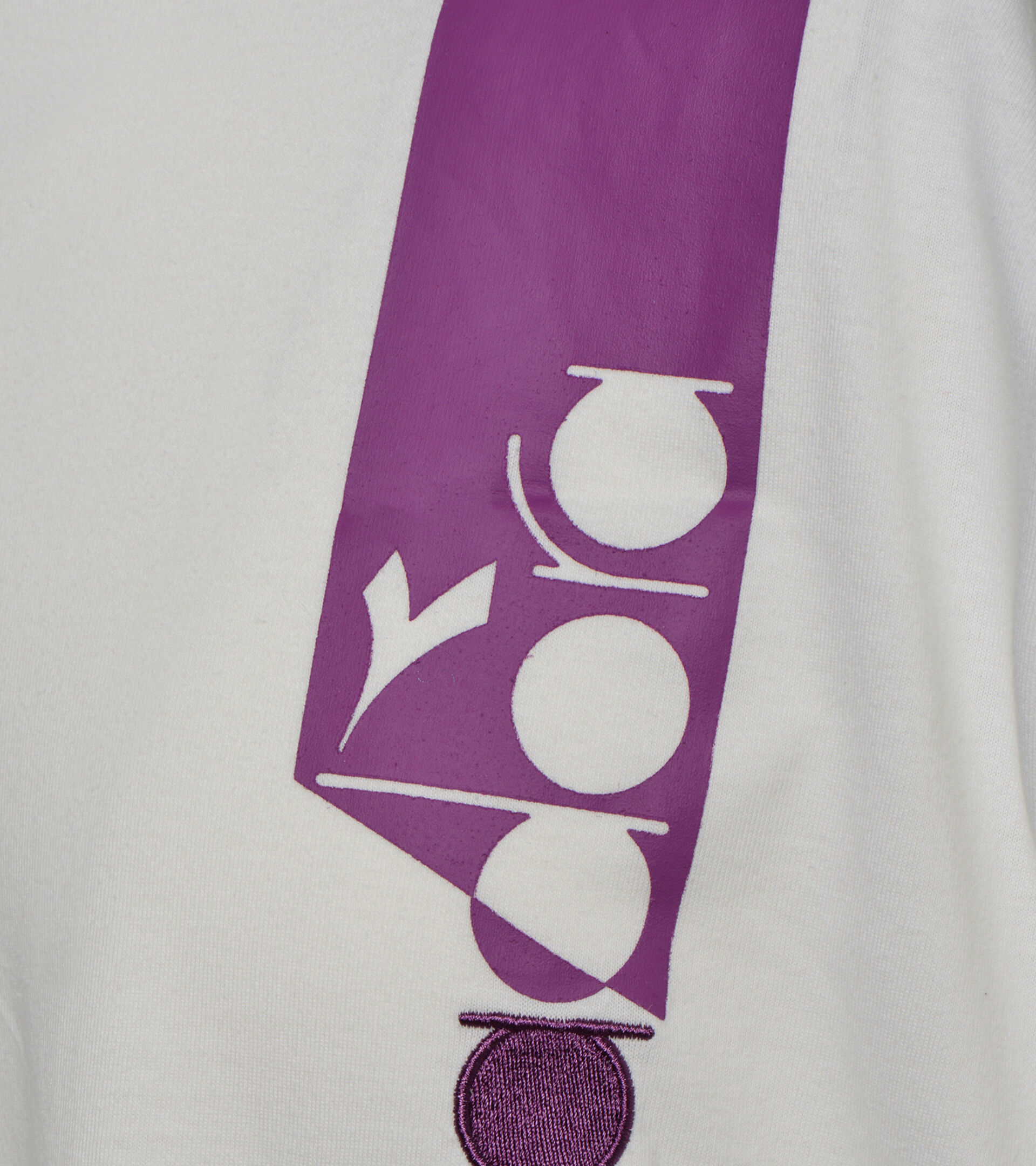 T-shirt - Unisex T-SHIRT SS ICON SPARKLING GRAPE/BLC DE BLC/BLK - Diadora