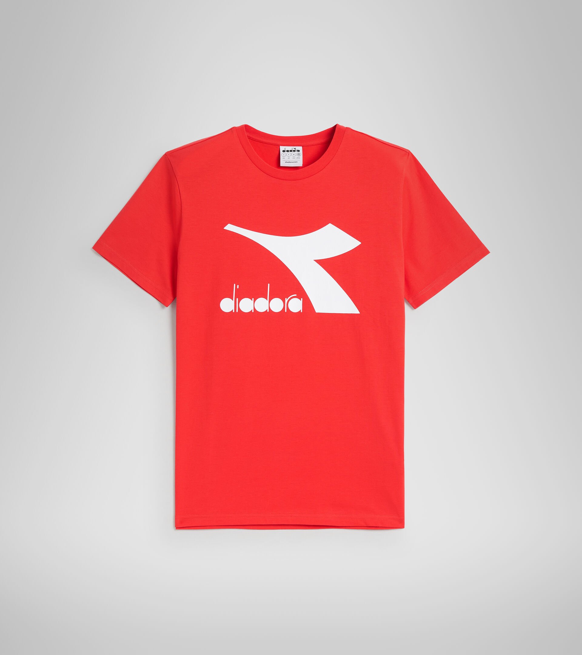 Cotton T-shirt - Men T-SHIRT SS CHROMIA POPPY RED - Diadora