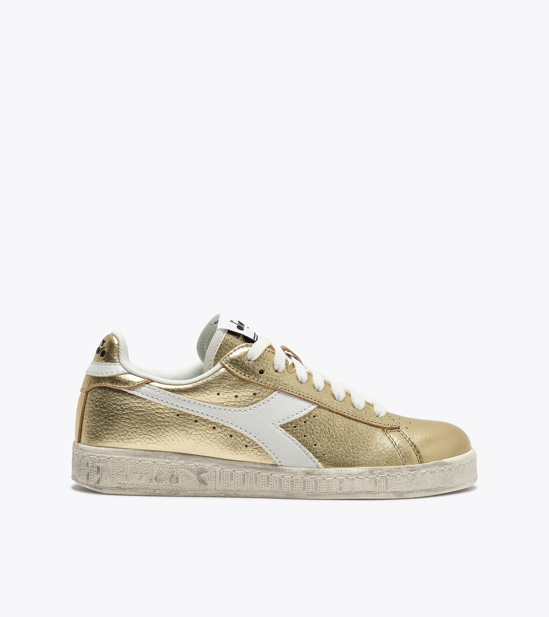 Retro-tennis sneaker - Low profile - Women&rsquo;s GAME LOW AURA WN RICH GOLD - Diadora