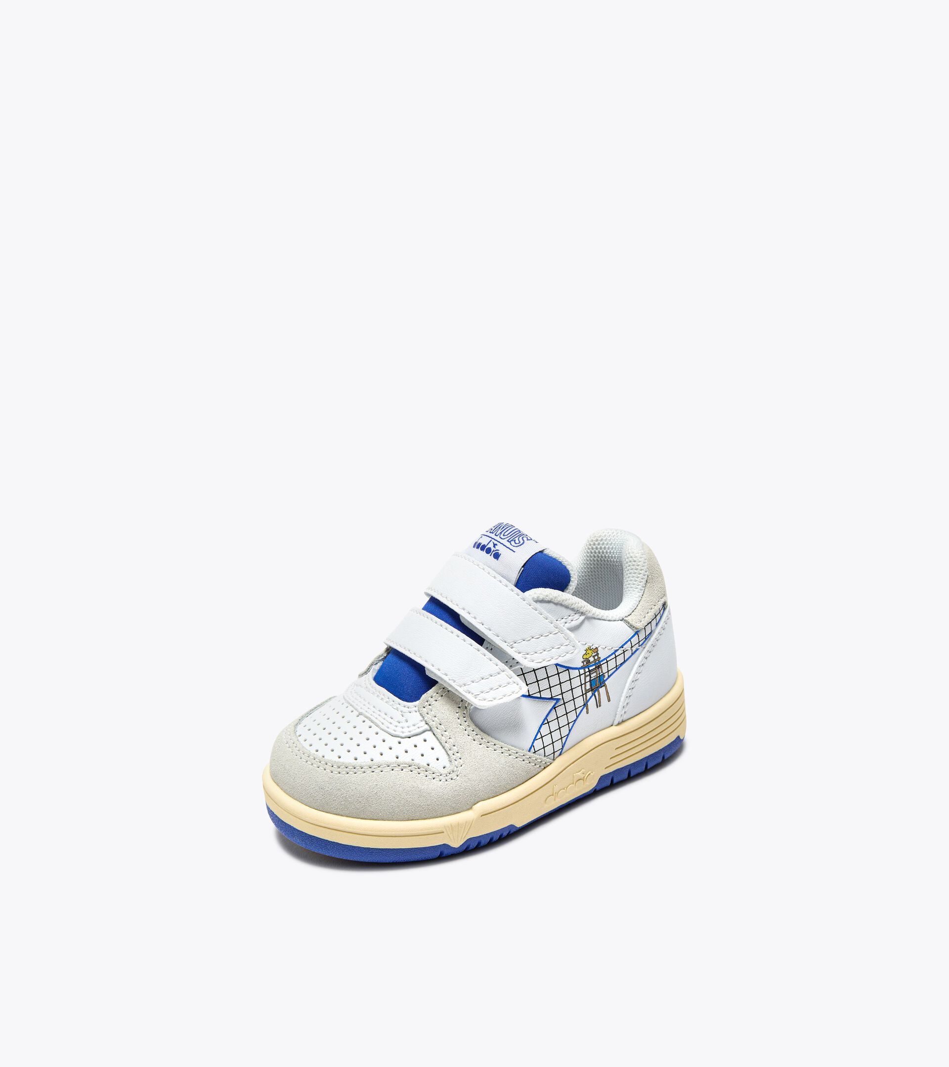 Peanuts sports shoes - Toddlers 1-4 years
 DEUCE PEANUTS TD DAZZLING BLUE/WHITE - Diadora
