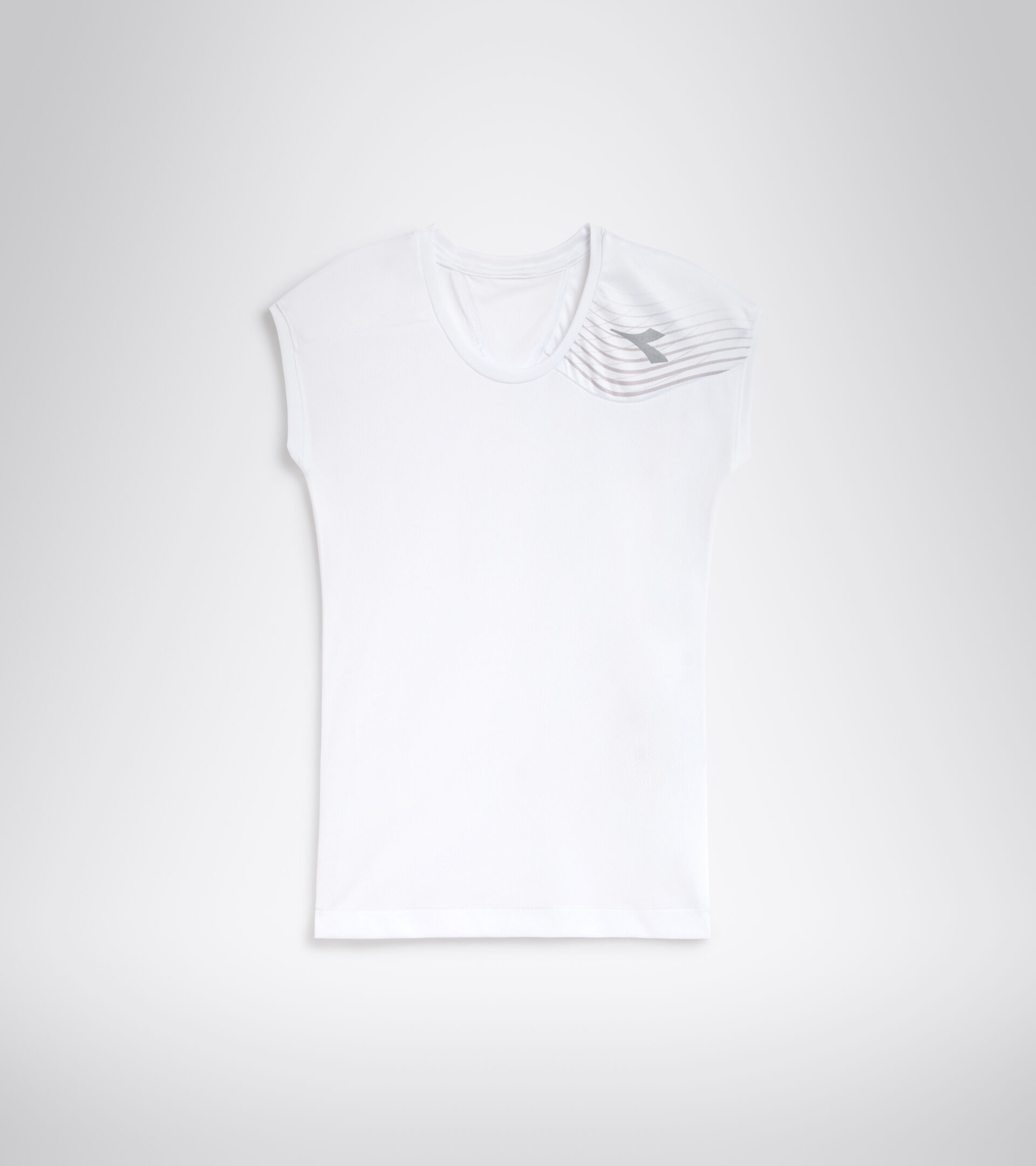 T-shirt de tennis - Junior G. T-SHIRT COURT BLANC VIF - Diadora