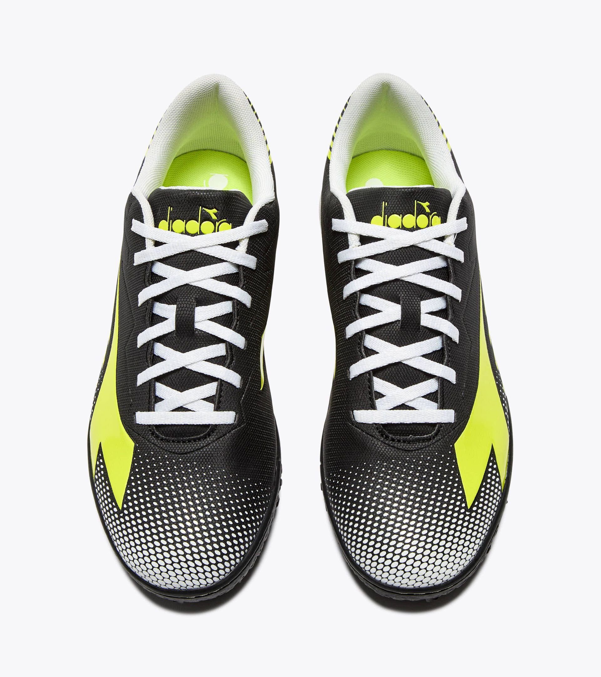 Calcio boots for synthetic grounds - Men’s PICHICHI 8 TFR BLACK/FLUO YELLOW DIADORA - Diadora