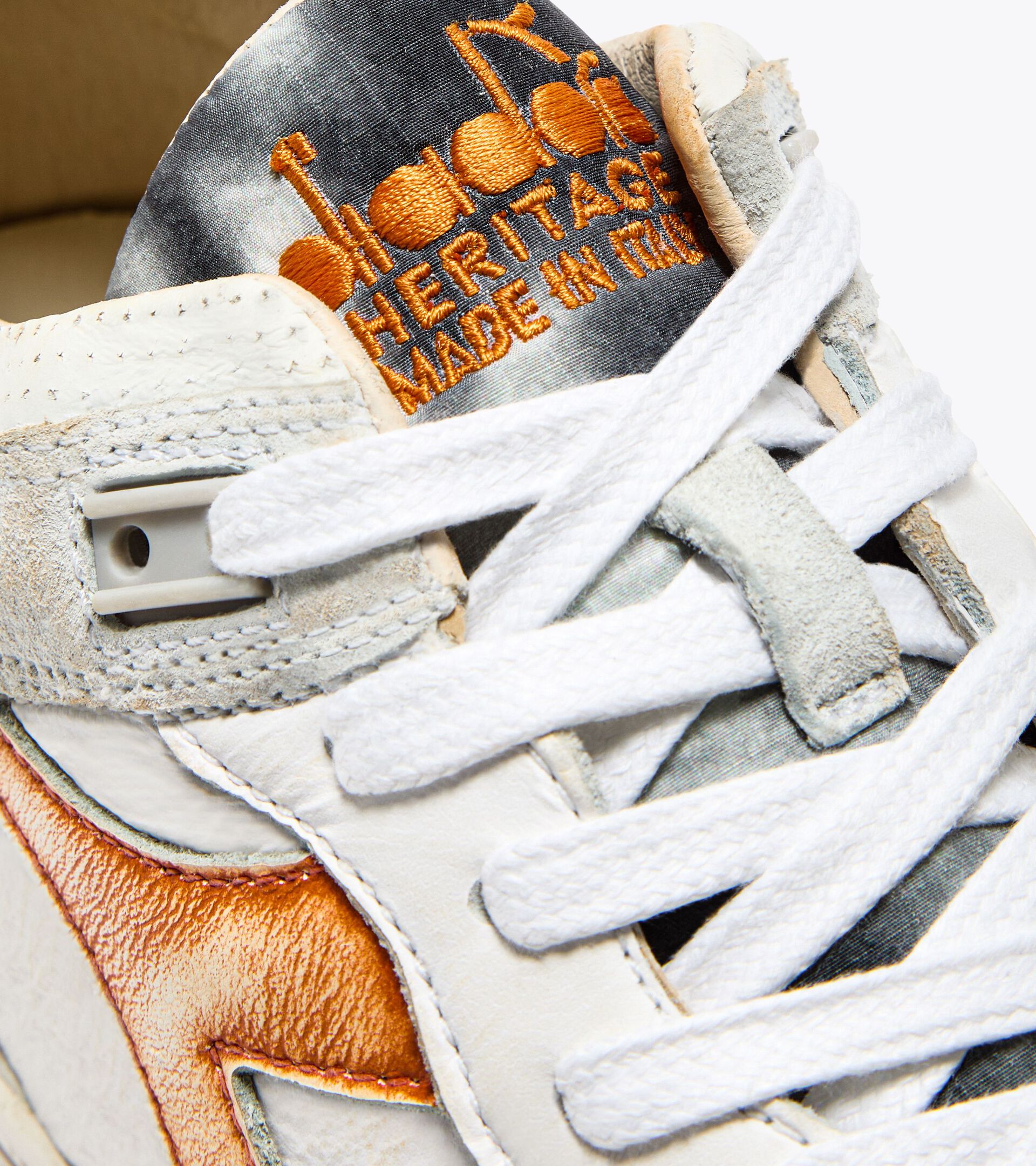 Heritage leather sneaker - Made In Italy - All-gender B.560 FORO ITALIA WHITE - Diadora