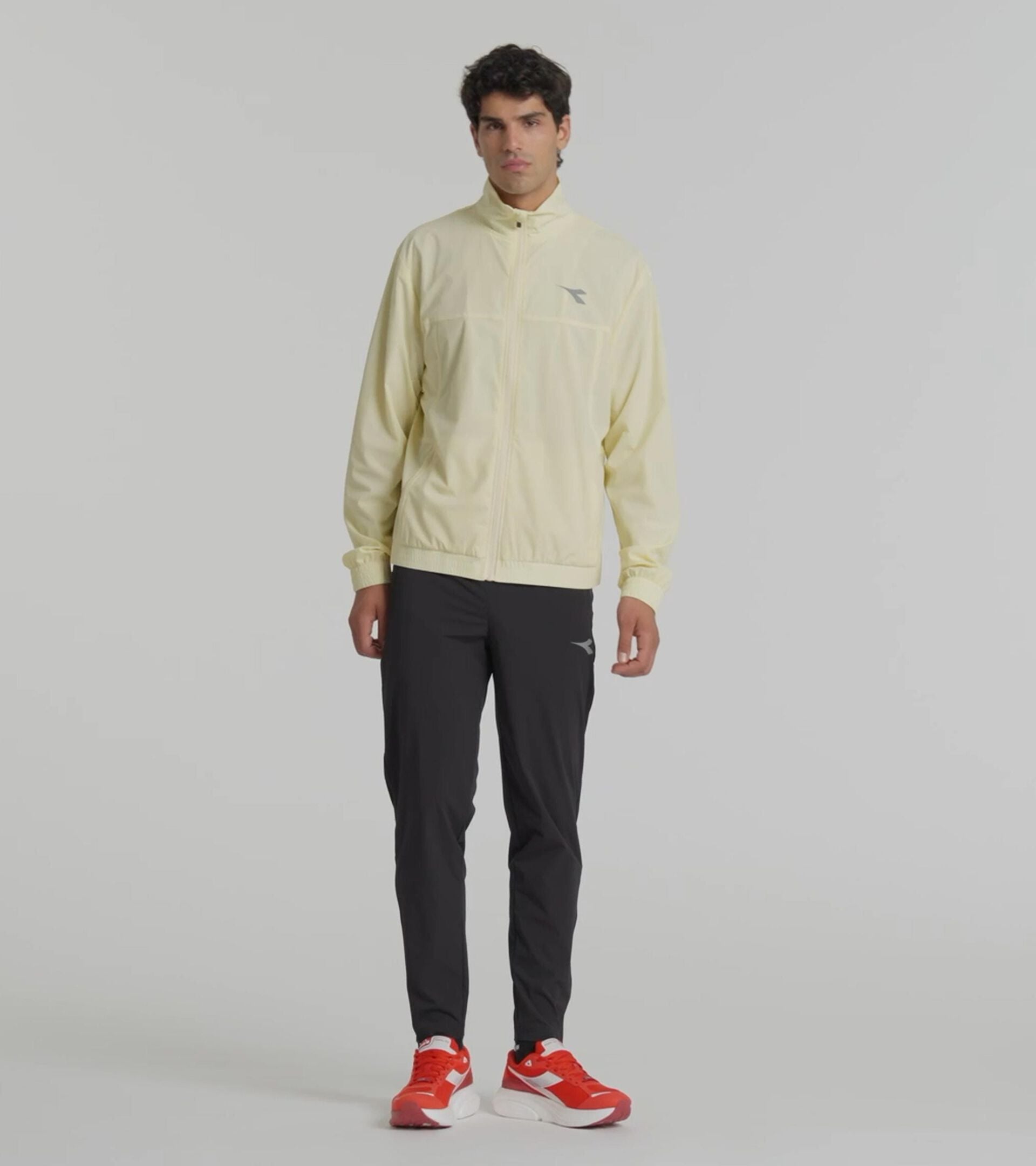 Technical Track Jacket - Training - Men&rsquo;s TECH TRACK JACKET BEIGE SHIFTY - Diadora