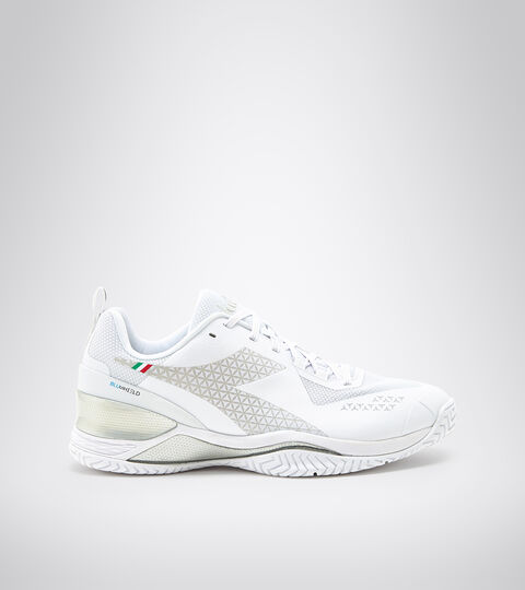 Zapatillas de tenis - Hombre BLUSHIELD TORNEO AG BLANCO/BLANCO/BLANCO - Diadora