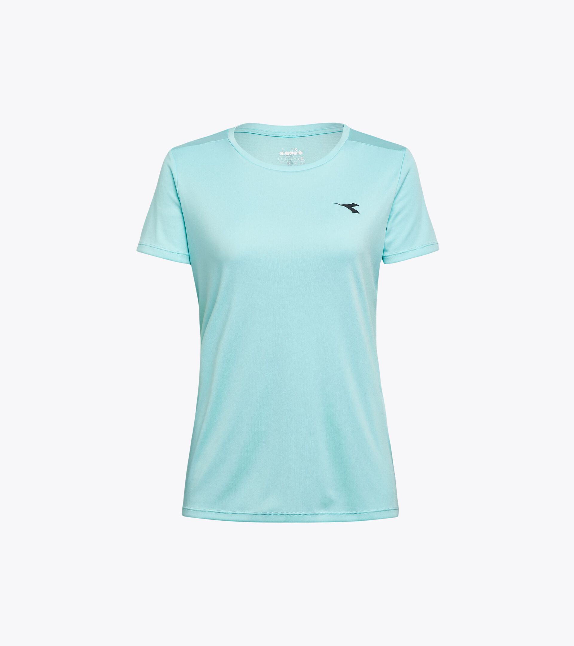 Camiseta deportiva - Mujer L. SS T-SHIRT RUN AZUL ARUBA - Diadora
