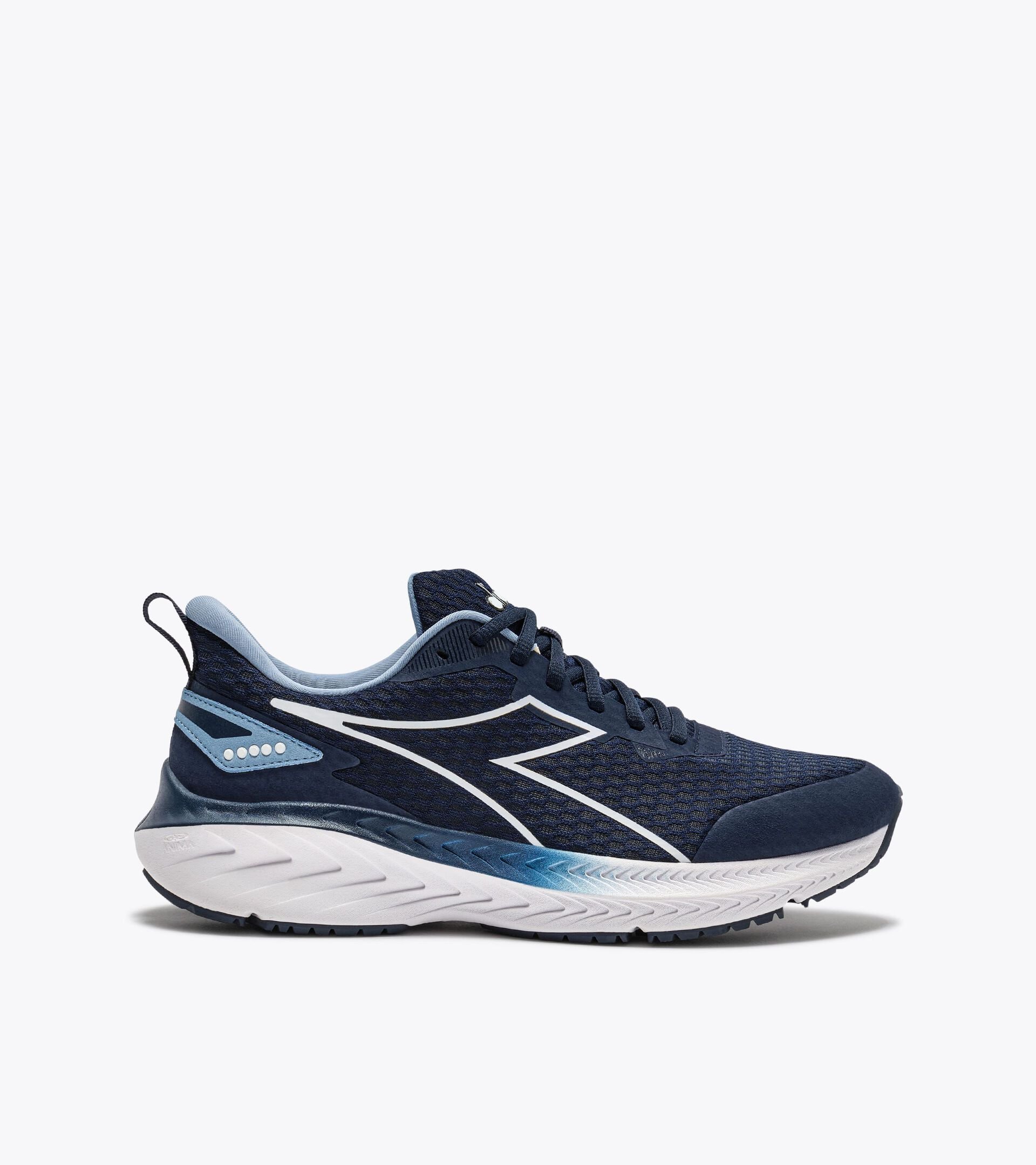 Neutral running shoes -  Men&rsquo;s STRADA 3 BL CORSAIR/OPT WHITE/ENDLE SKY - Diadora