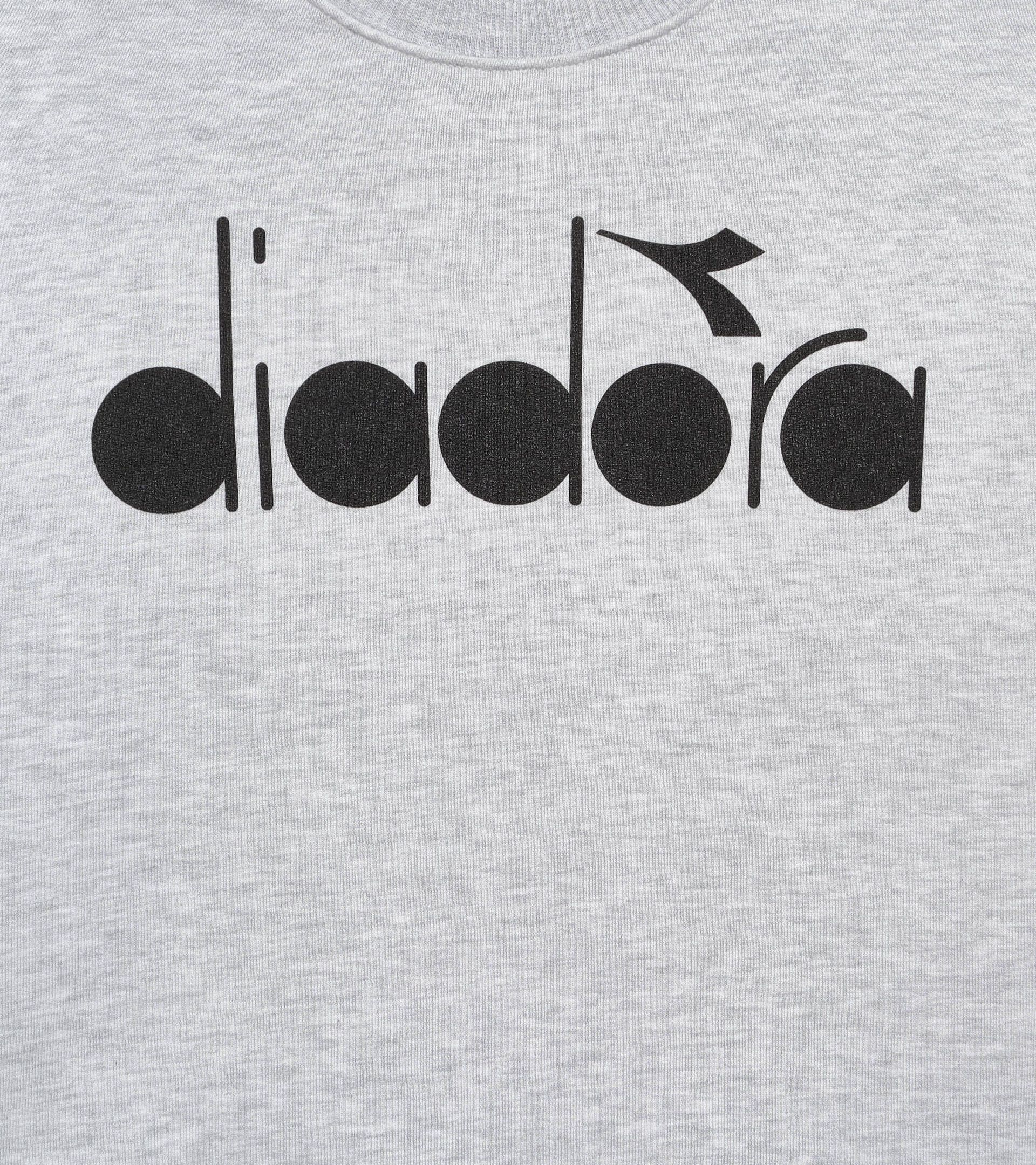 Sweatshirt - Boys JB. SWEATSHIRT CREW COMIC LIGHT MIDDLE GREY MELANGE - Diadora