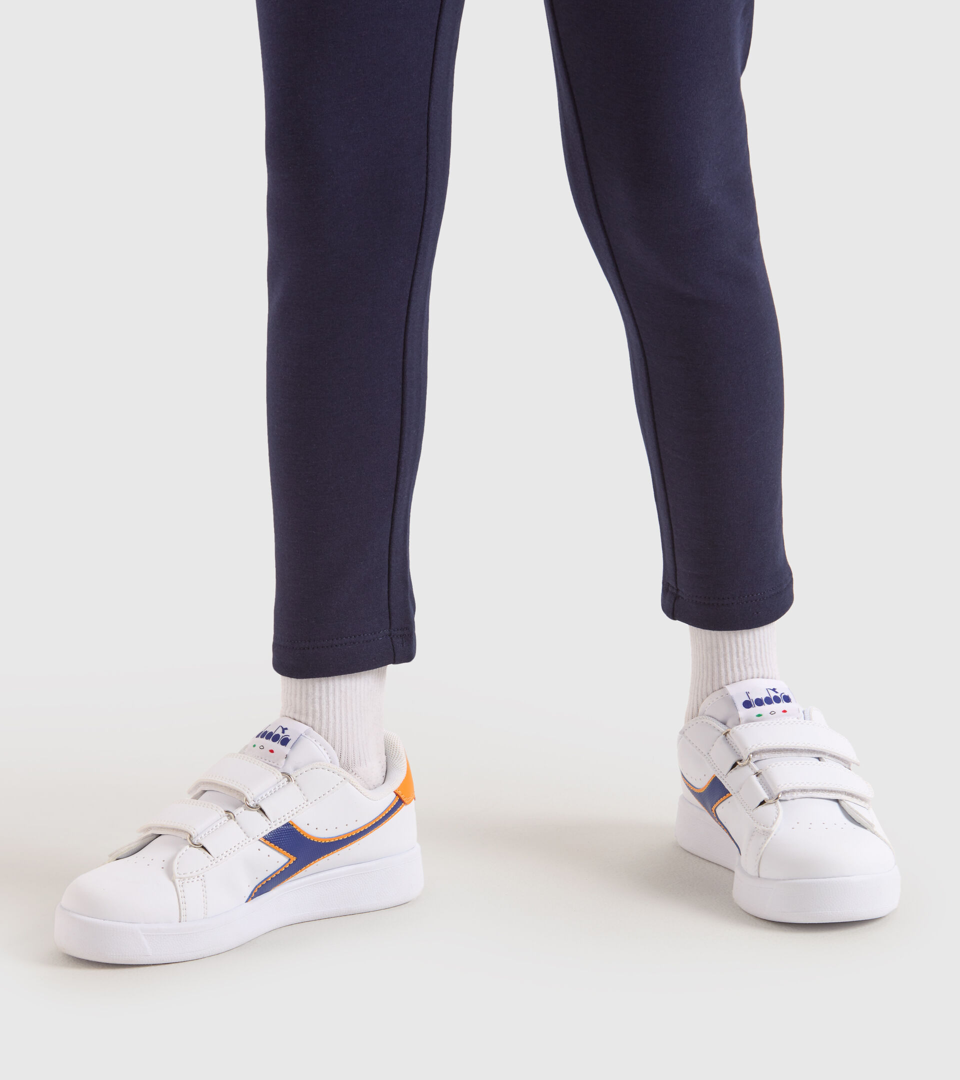 Sportschuh - Kinder 4-8 Jahren GAME P PS WEISS/BLAU QUARZ - Diadora