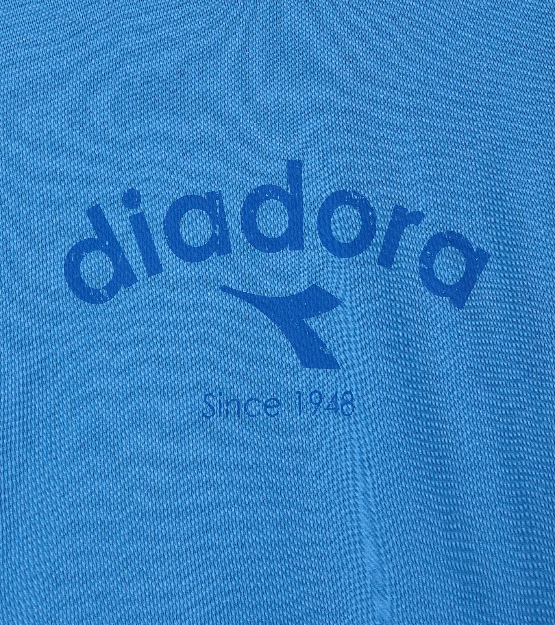 T-shirt - Gender Neutral T-SHIRT SS ATHL. LOGO AZZURRO COSTA PACIFICO - Diadora
