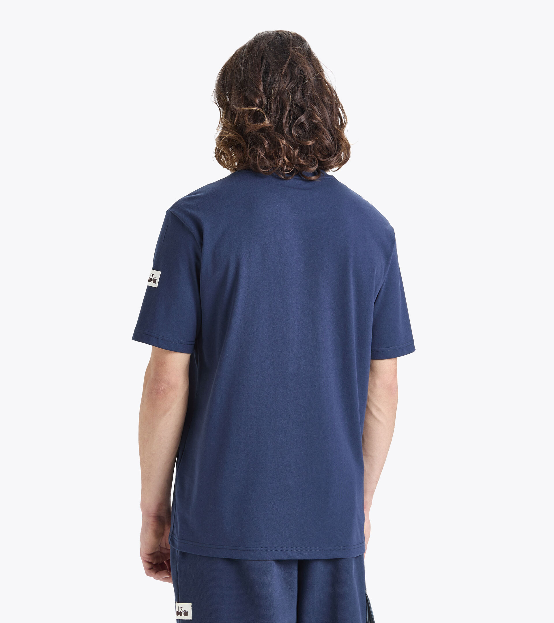 T-shirt- Made in Italy - Homme T-SHIRT SS 2030 BLEU CORSAIRE - Diadora
