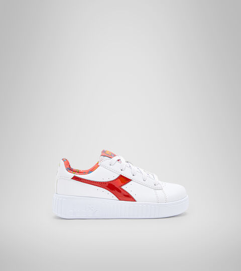 Sports shoes - Kids 4-8 years GAME STEP LOLA PS WHITE/AURORA RED - Diadora
