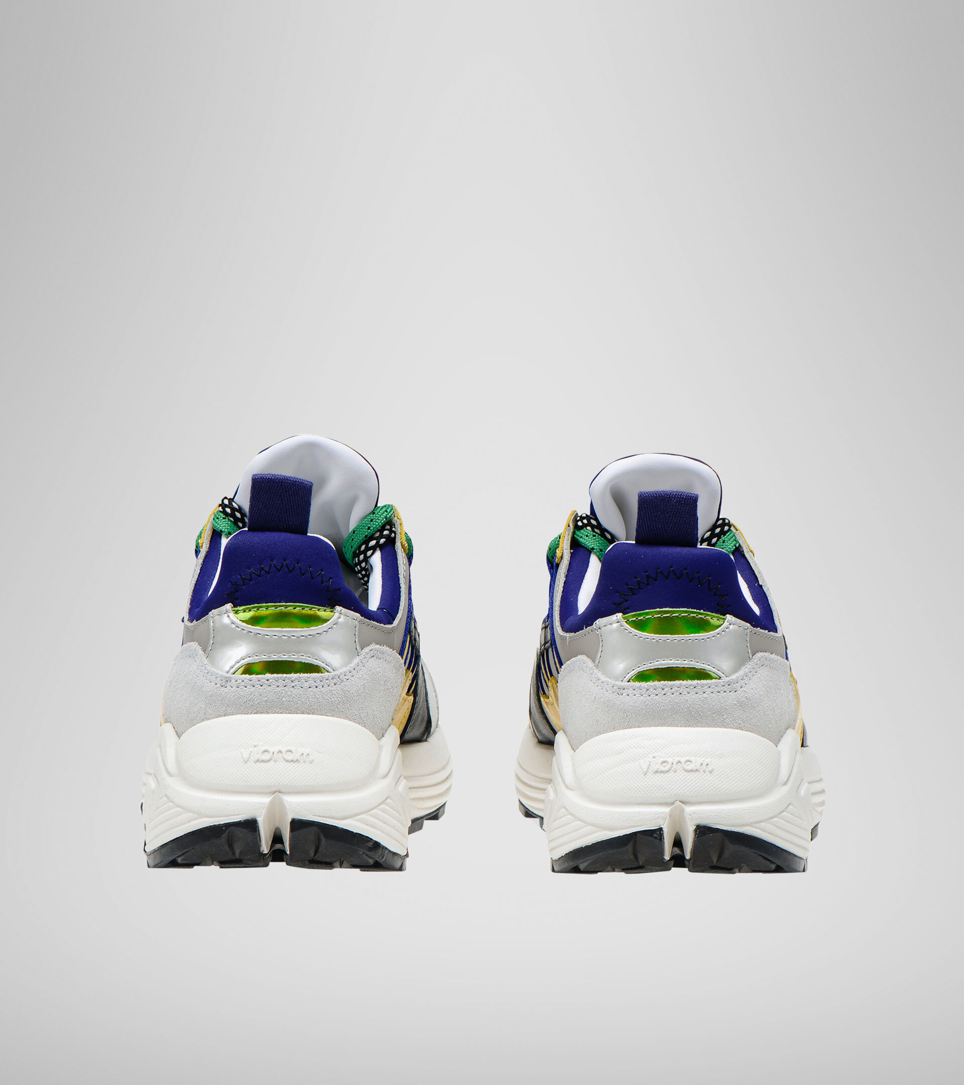 Sports shoe - Unisex RAVE LEATHER POP GREY ALASKA - Diadora