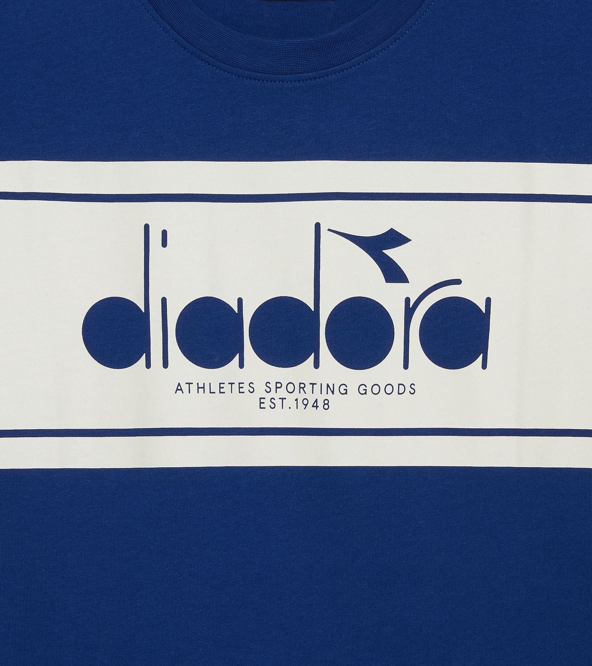 T-Shirt mit kurzen &Auml;rmeln - Regular Fit - Herren LOGO SPECTRA SS T-SHIRT ESTATE BLUE/WHISPER WHITE - Diadora