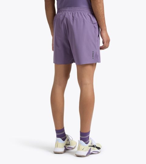 6&rsquo;&rsquo; Shorts with FIBRAZERO Technology - Racing - Men&rsquo;s SHORTS FIBRAZERO 6 VIOLET GRAPE COMPOTE - Diadora