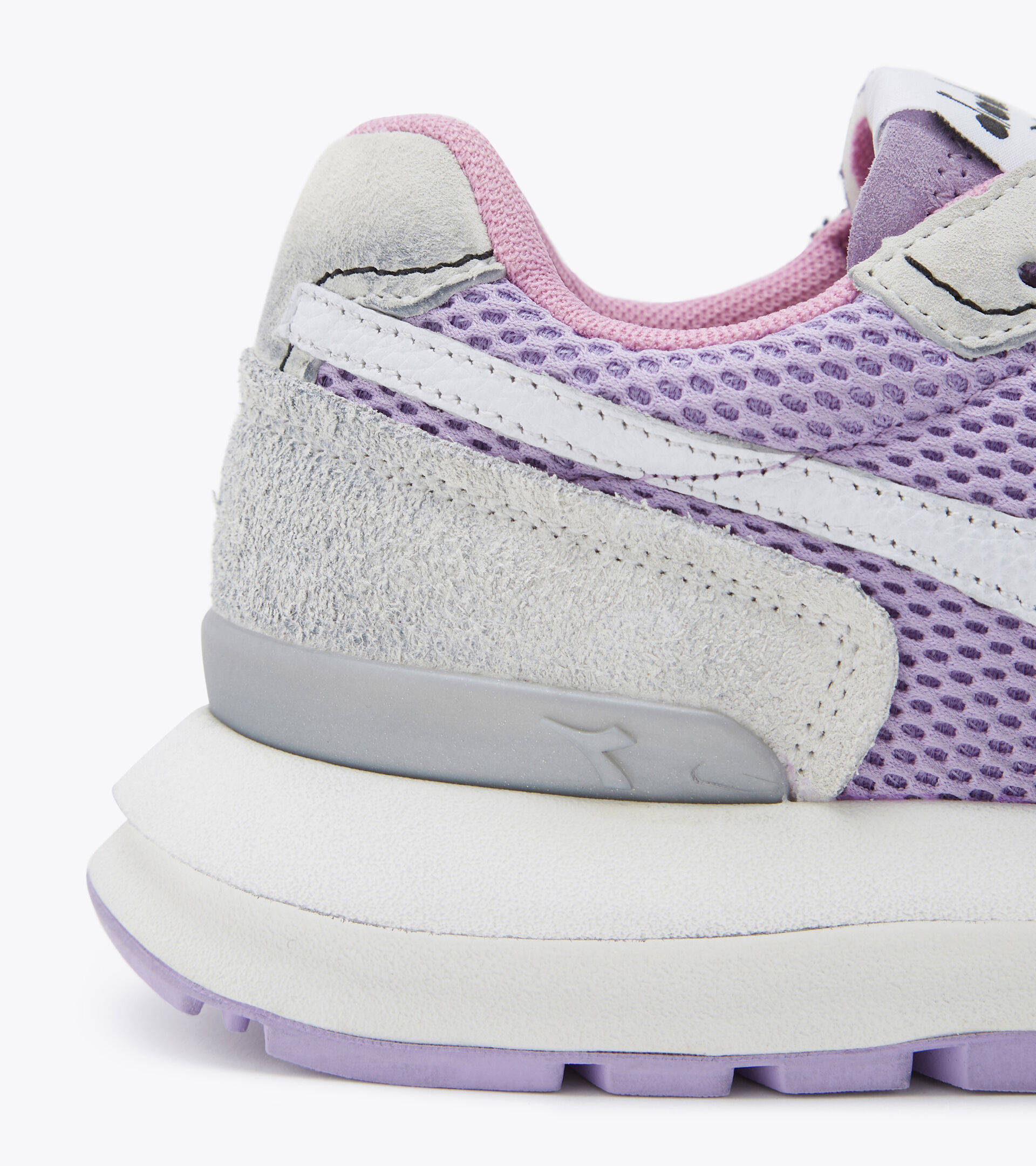 Sports shoes - Women KMARO 42 PIGSKIN WAX WN WHITE/CYCLAMEN/VIOLET BERRY - Diadora