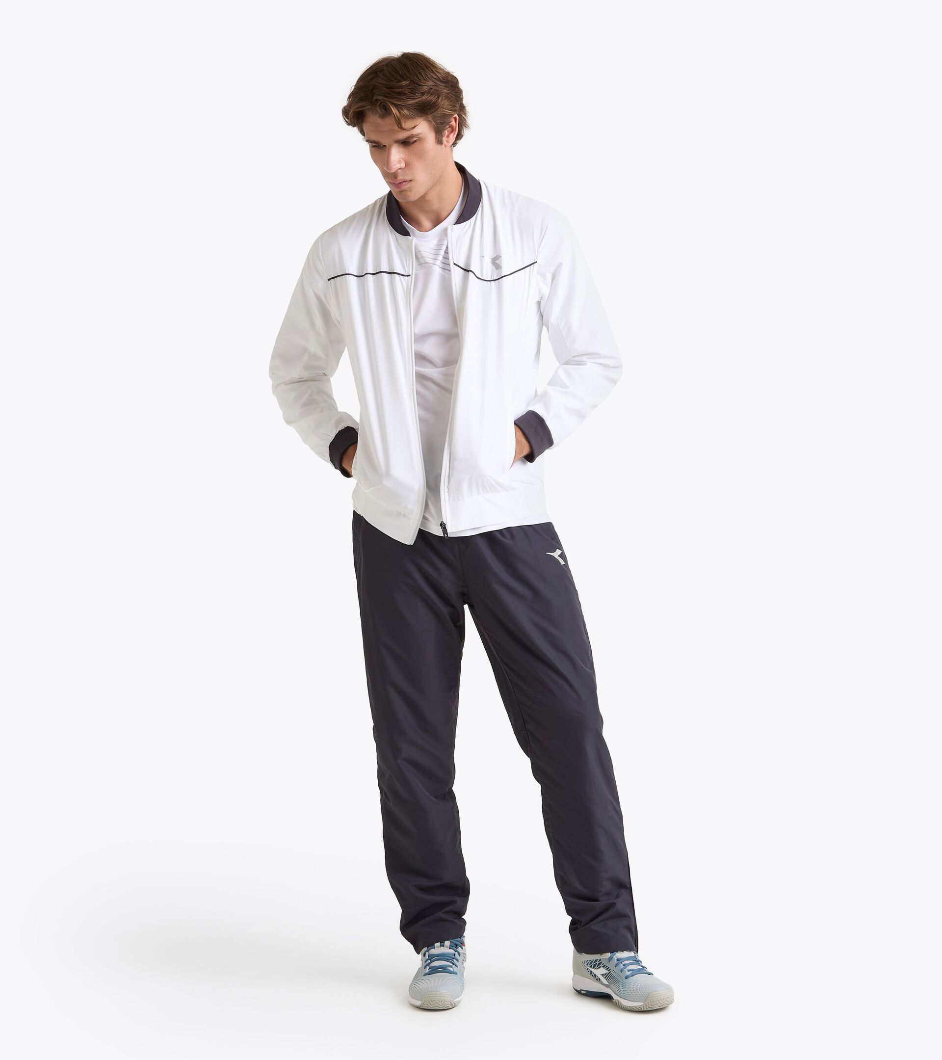 Tennis trousers - Men PANT COURT DK SMOKE - Diadora