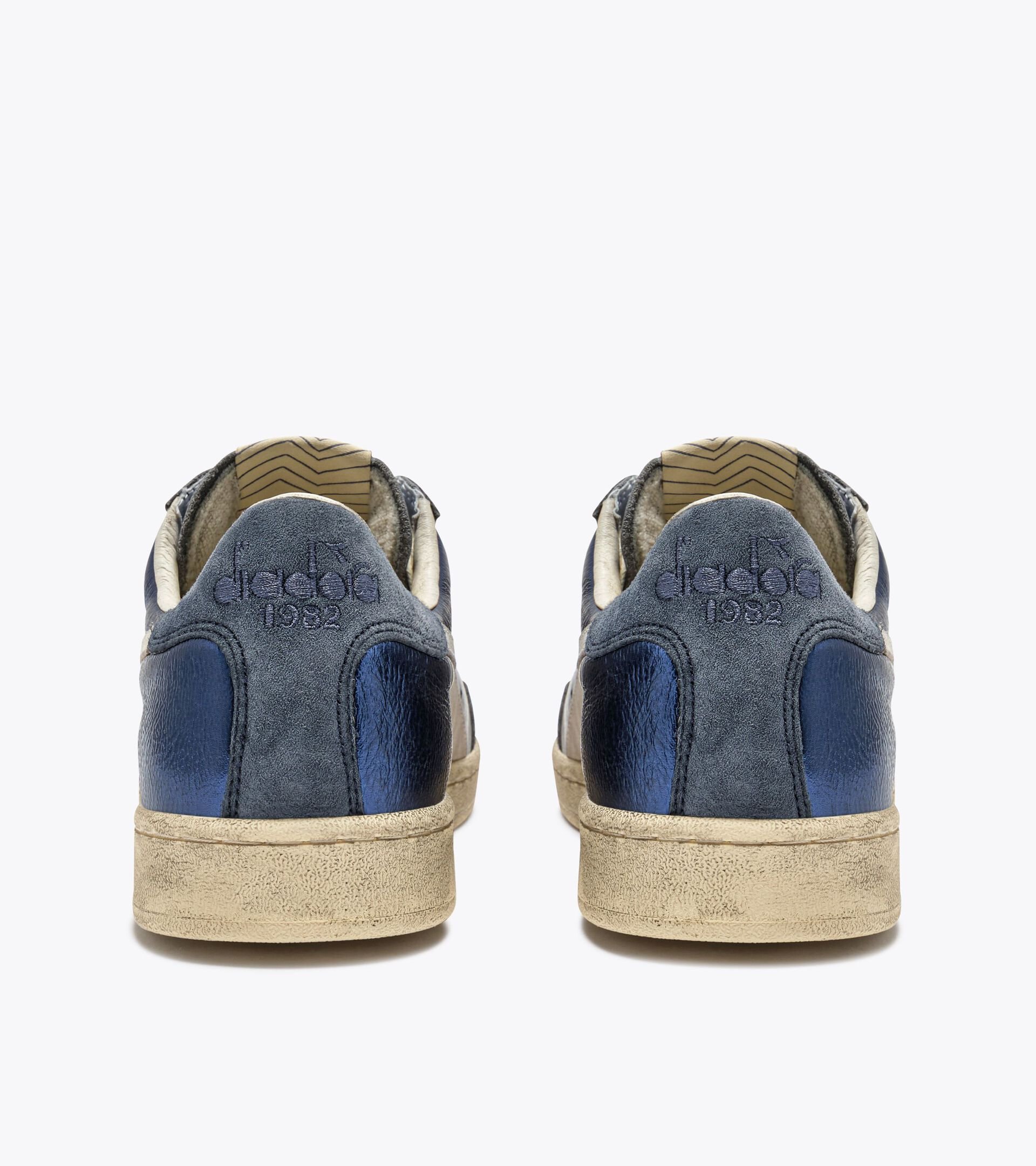 Heritage sneaker made from leather - All-gender
 PRESTIGE METAL USED NIGHT BLUE - Diadora