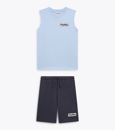 Sports set - Tank top and shorts - Boys
 JB. SET ESS. SPORTS SL SKYWAY BLUE - Diadora