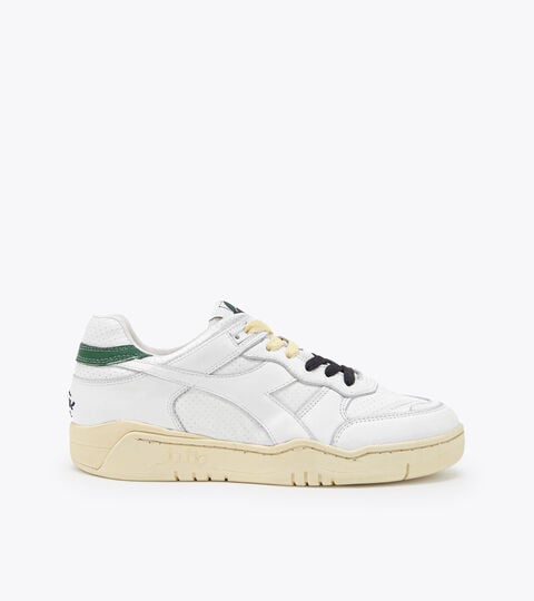 Chaussures Heritage Made in Italy - Unisexe B.560 CORK USED ITALIA BLANCHE - Diadora