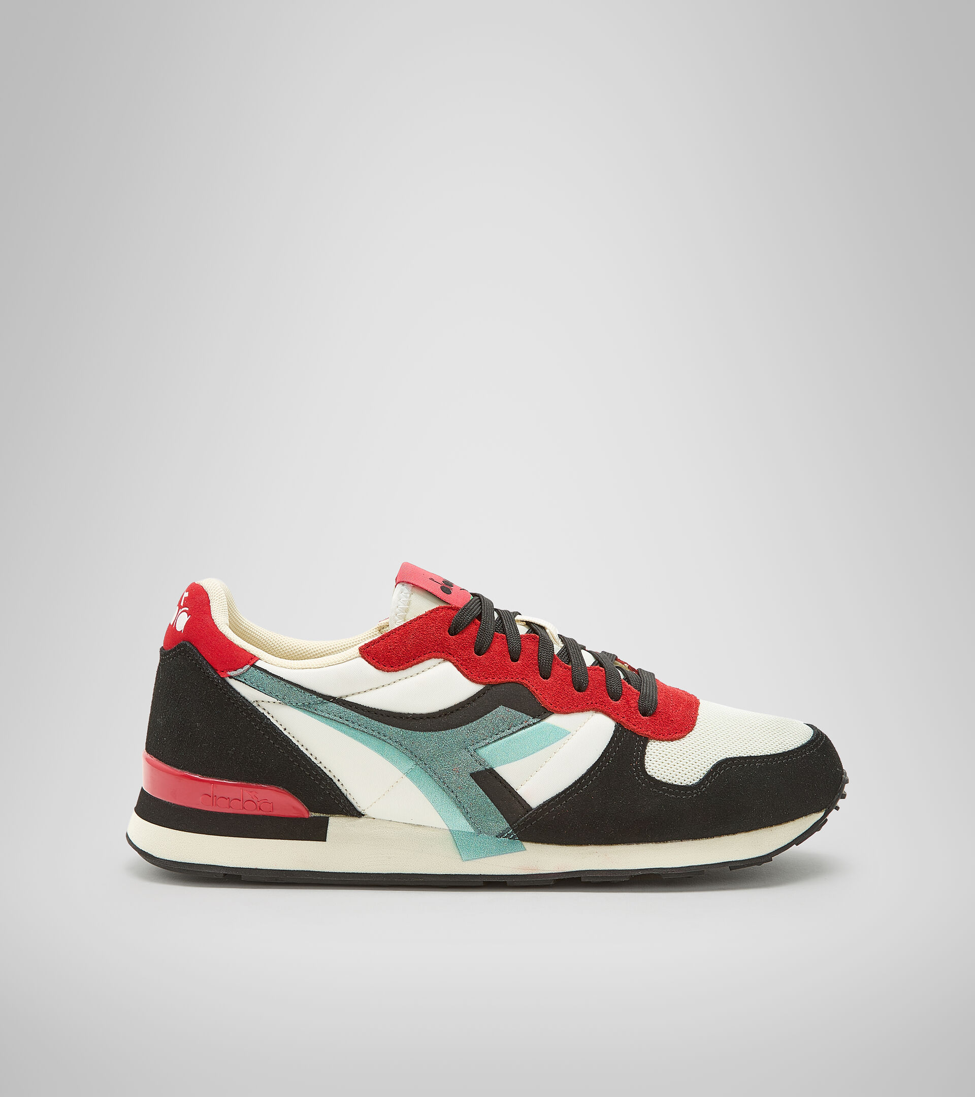 Zapatillas deportivas - Unisex CAMARO LEGACY BLANCO/NEGRO/ROJO LICEOS - Diadora