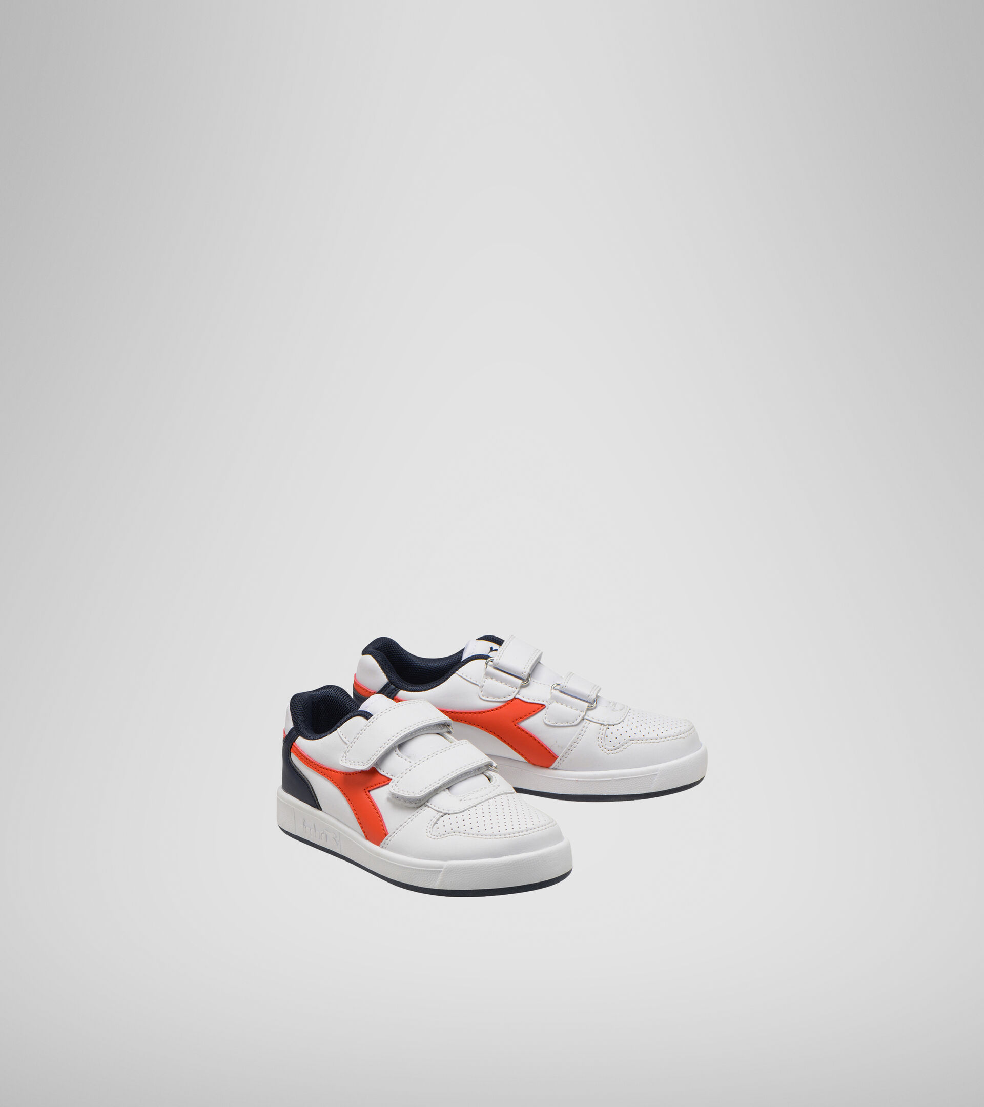 Footwear Sport BAMBINO PLAYGROUND PS BLANCO/ROJO FIESTA/LIRIO NEGRO Diadora