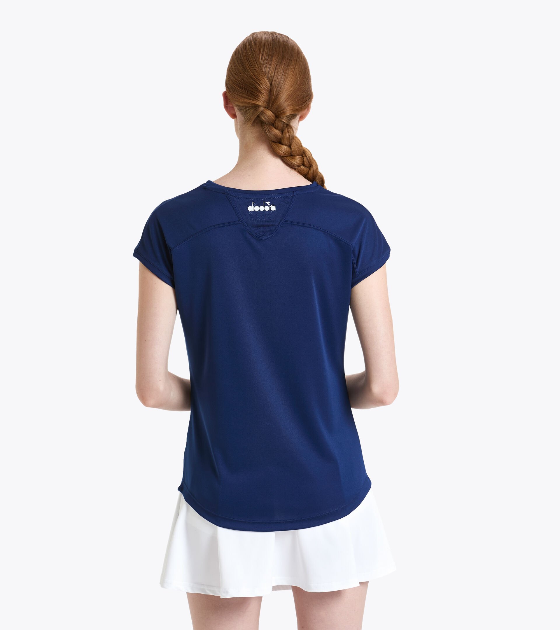 Tennis T-shirt - Women L. T-SHIRT TEAM SALTIRE NAVY - Diadora