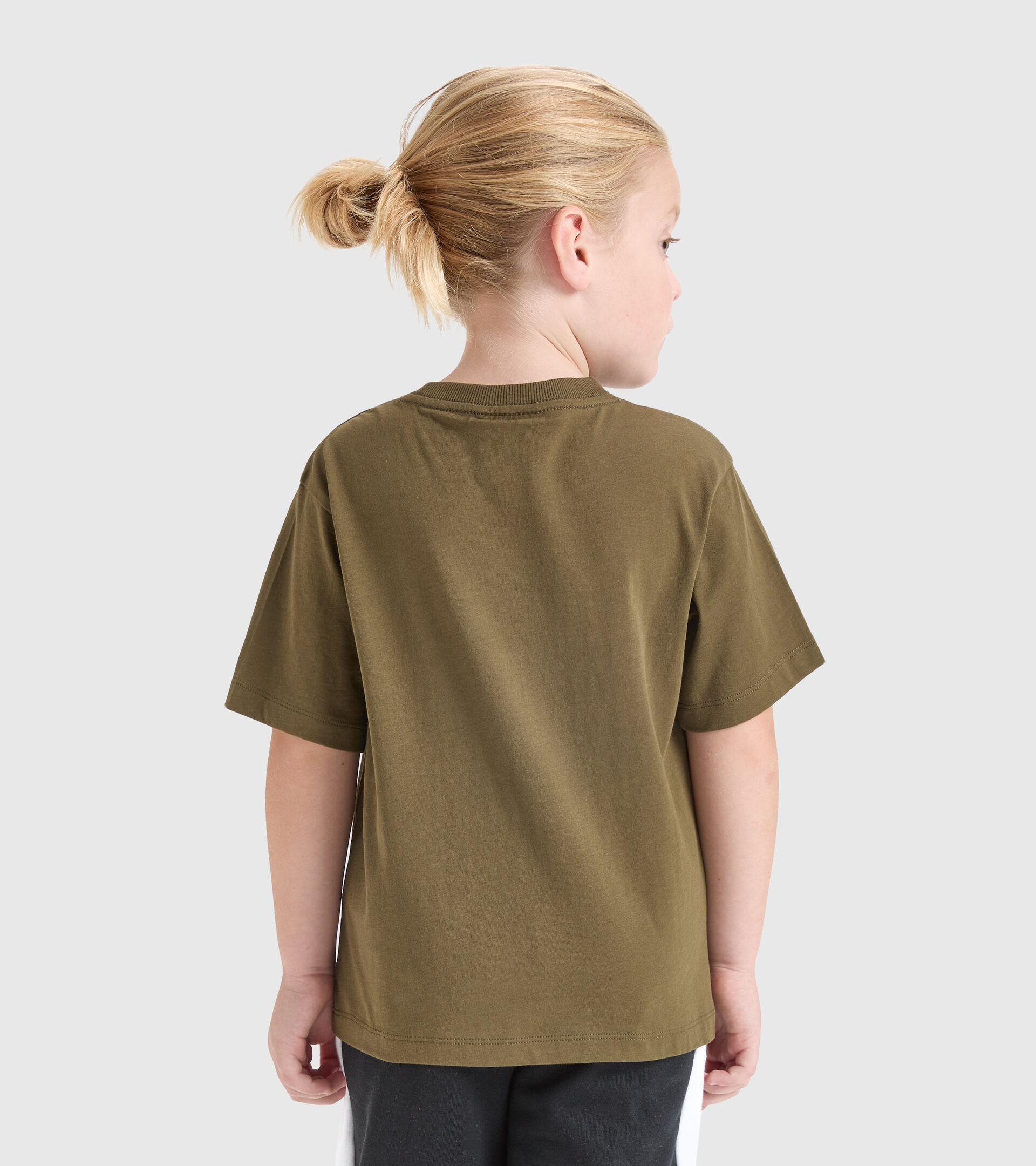 Camiseta deportiva - Niño JB.T-SHIRT SS TWISTER OLIVA MILITAR - Diadora