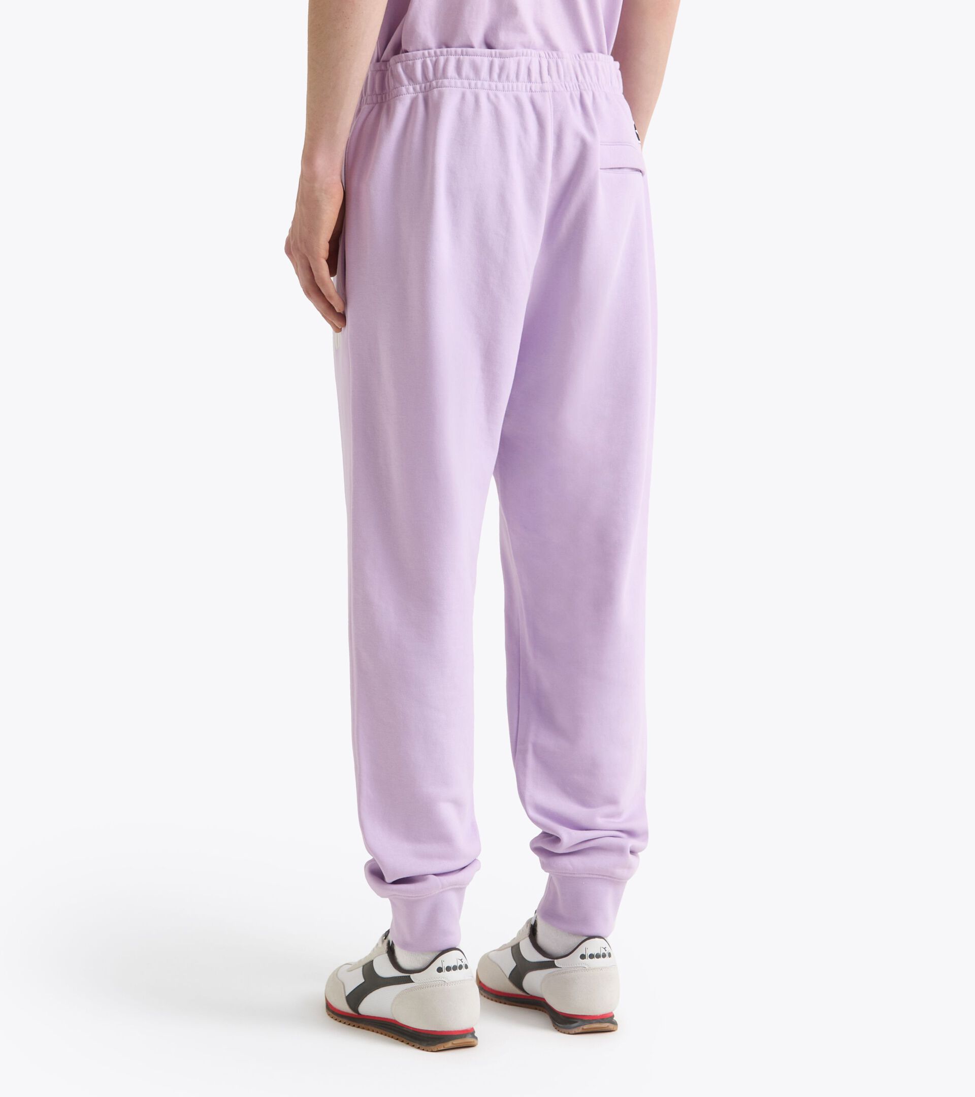 Sweatpants - All-gender PANTS ATHL. LOGO WING VIOLET - Diadora