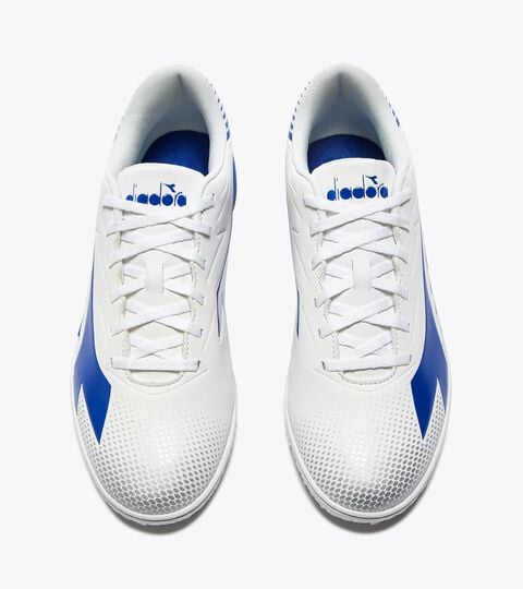 Calcio boots for synthetic grounds - Men&rsquo;s PICHICHI 8 TFR WHITE/ROYAL - Diadora