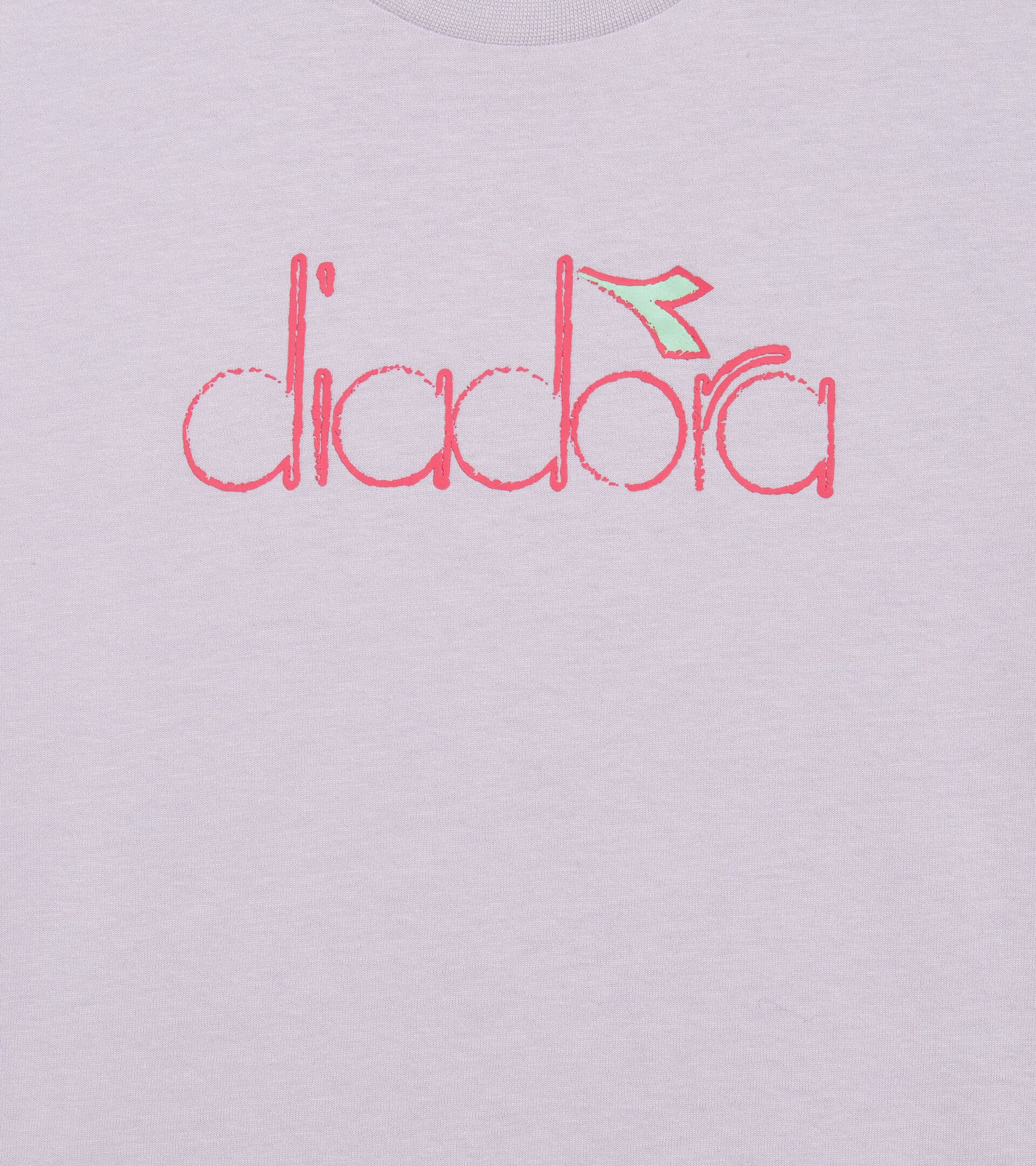 Sports set - T-shirt and shorts - Girls JG. SET ESSENTIAL SPORTS SS THISTLE - Diadora