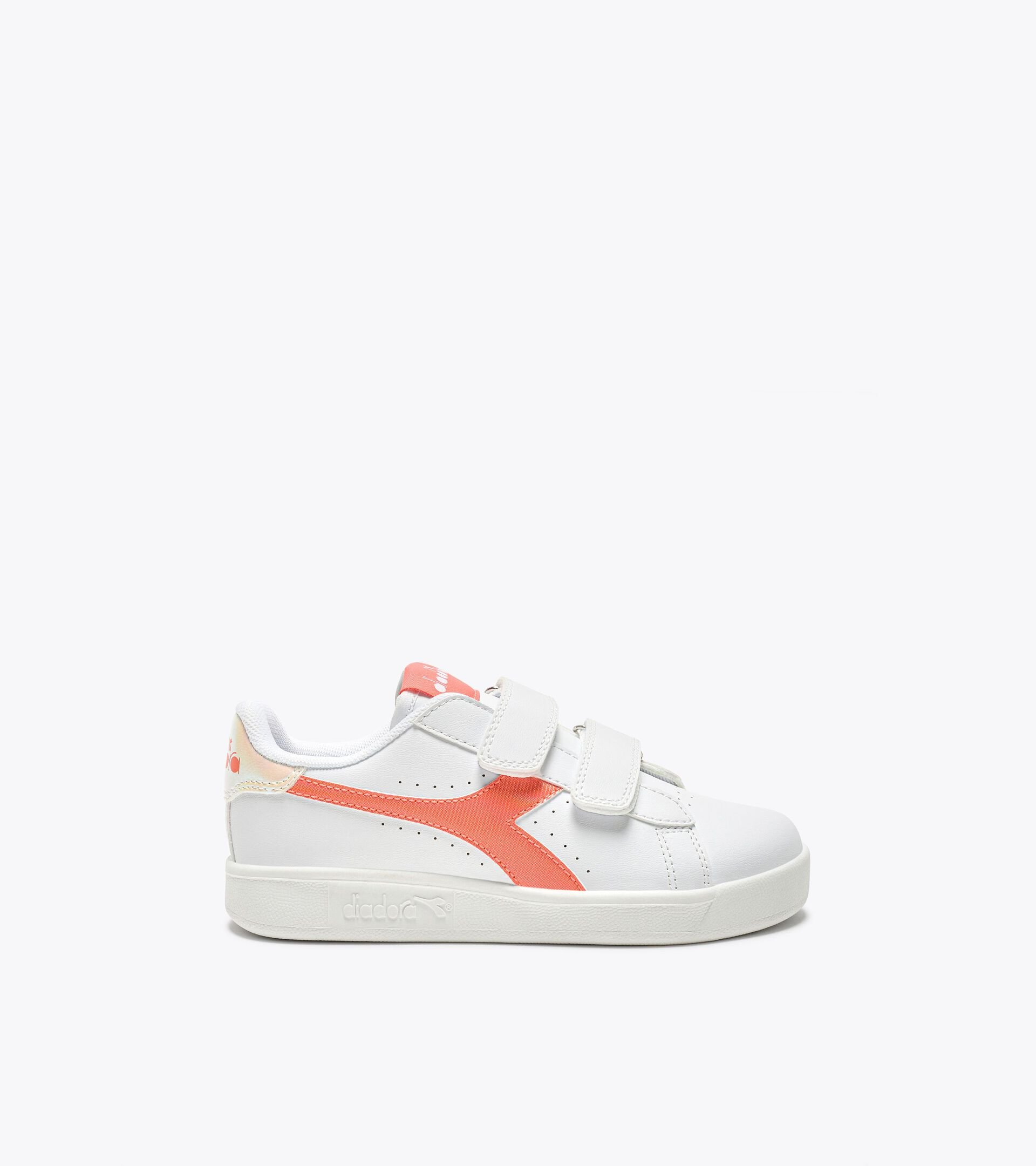Sports shoes - Kids 4-8 years GAME P PS GIRL FUSION CORAL/WHITE - Diadora