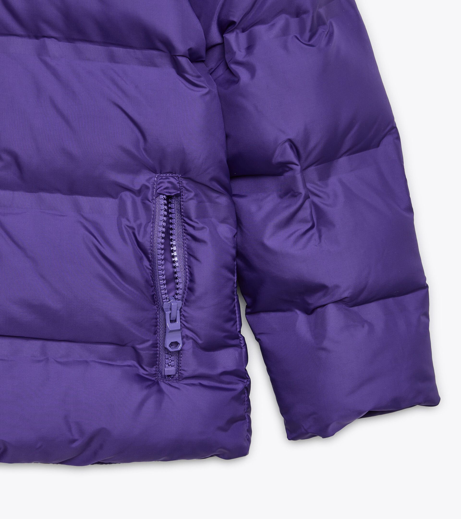 Giacca imbottita - Bambina JG. HOODIE INSULATED JACKET VIOLA FIORE DELLA PASSIONE - Diadora