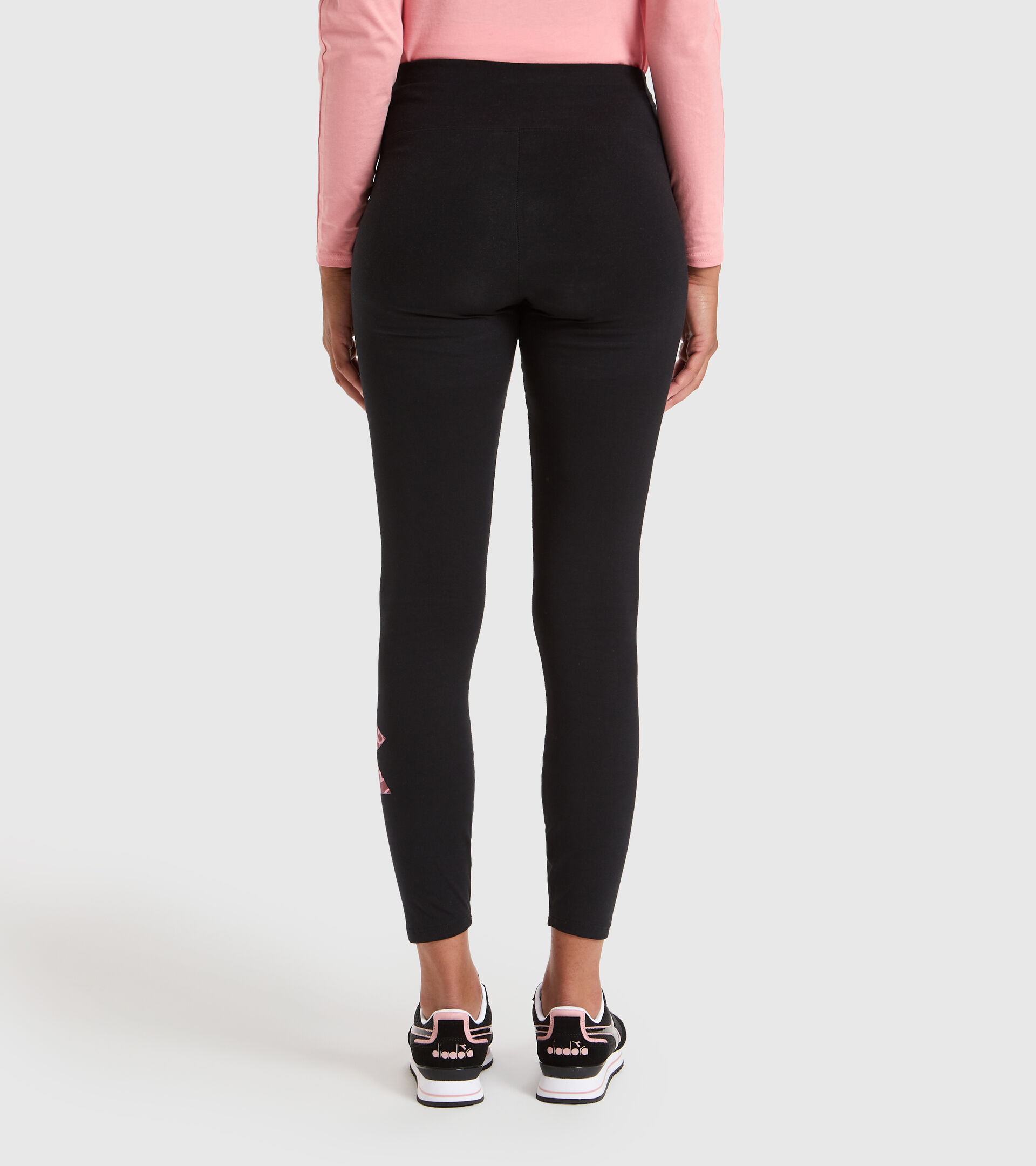 Sporthose - Damen L.LEGGINGS LUSH SCHWARZ - Diadora