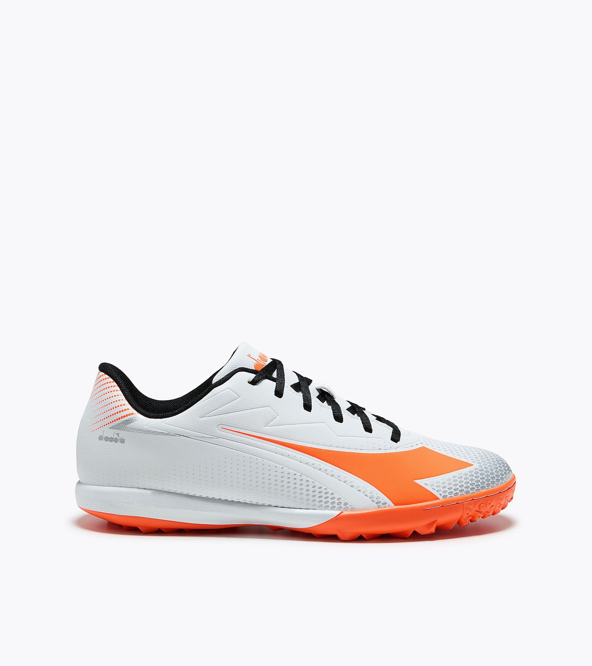Synthetic pitch five-a-side football boots - Men&rsquo;s PICHICHI 9 TF WHITE/FLUO RED - Diadora