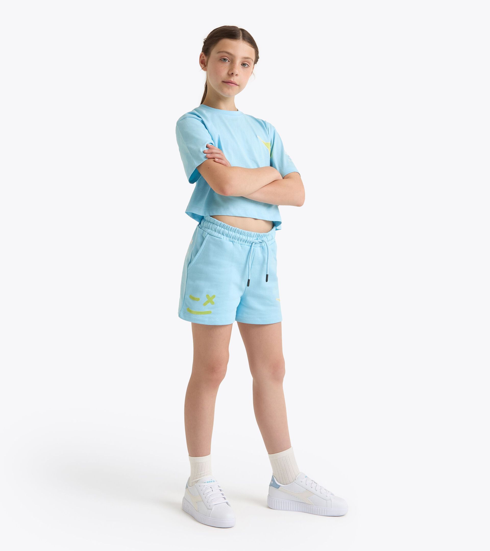 Sport suit - Fit comfort - Girl JG. SET CANDY SKY - Diadora