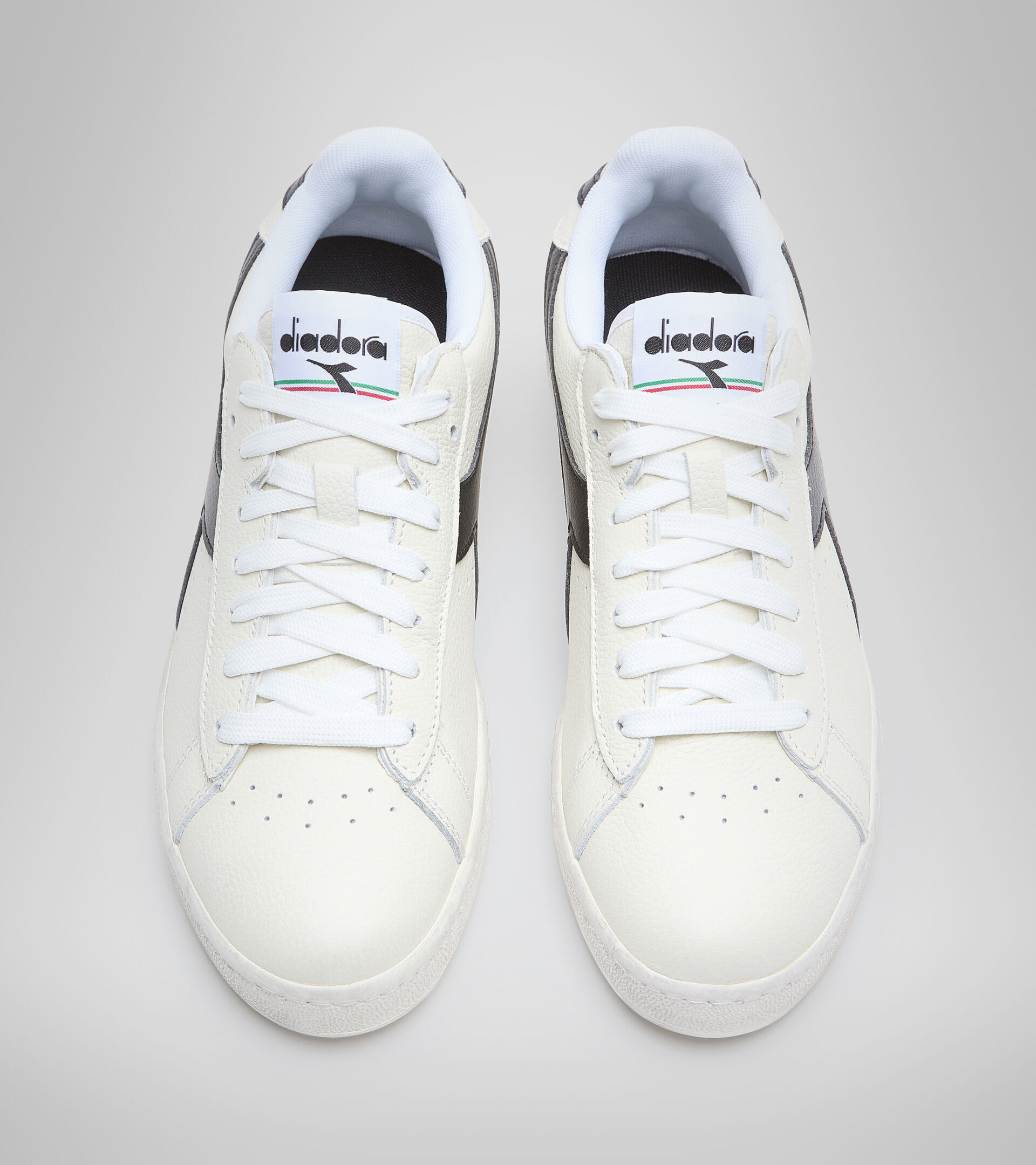 Sneaker - Unisex GAME L LOW WAXED WEISS/SCHWARZ - Diadora