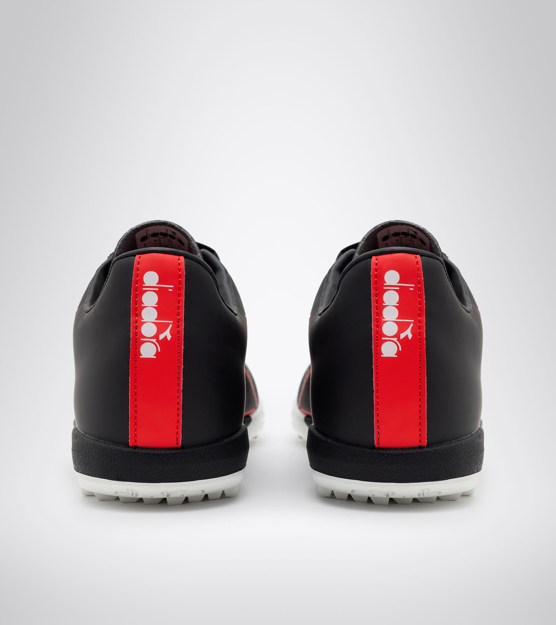 Firm ground football boots PICHICHI 4 TFR BLACK/FLUO RED/WHITE - Diadora