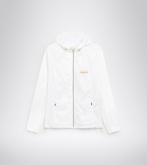 L. JACKET GOLD, BLANCO VIVO Chaqueta cortavientos de running - Mujer L. JACKET GOLD BLANCO VIVO - Diadora