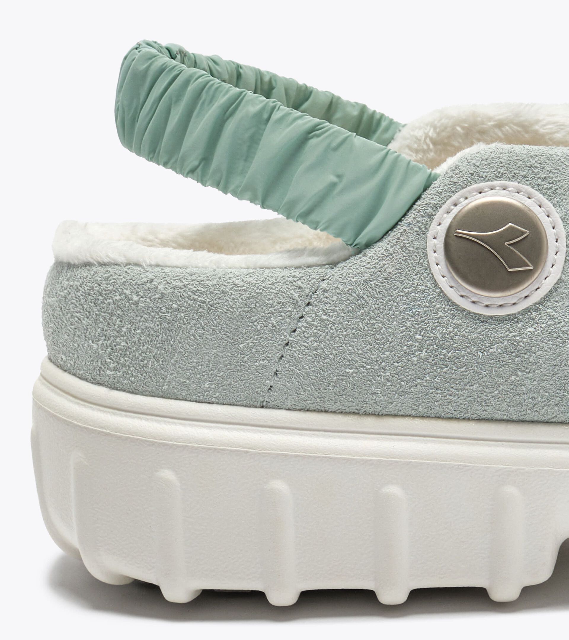 Winter clogs - Exclusive e-commerce & Cortina Store - Women's L. WINTER SABOT LIGHT GREEN - Diadora