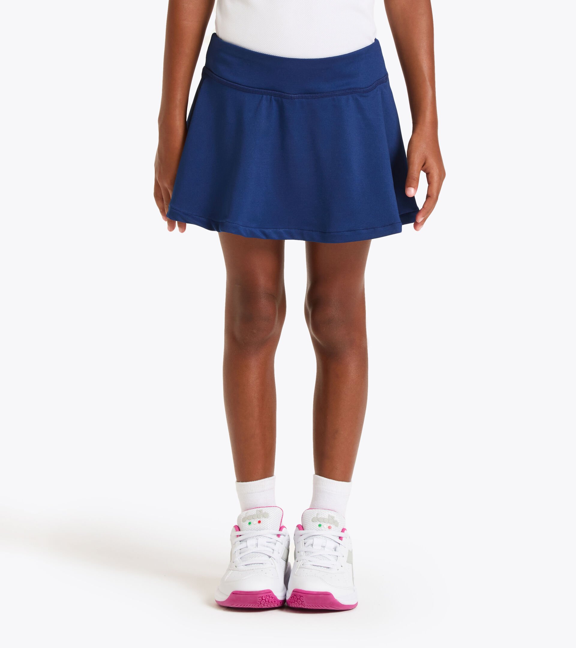 Gonna da tennis - Bambina G. SKIRT COURT BLU ESTATE - Diadora