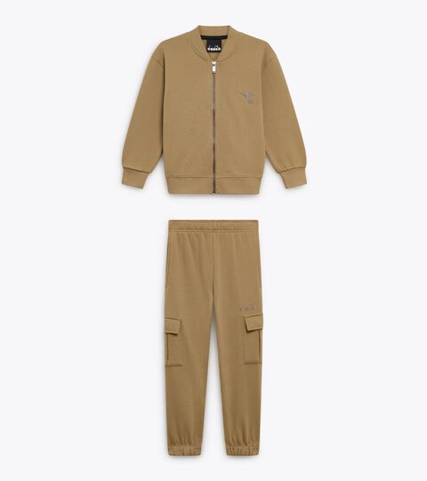 Tracksuit - Kids JB. TRACKSUIT FZ FRIENDLY TEAM TD WILD DOVE - Diadora