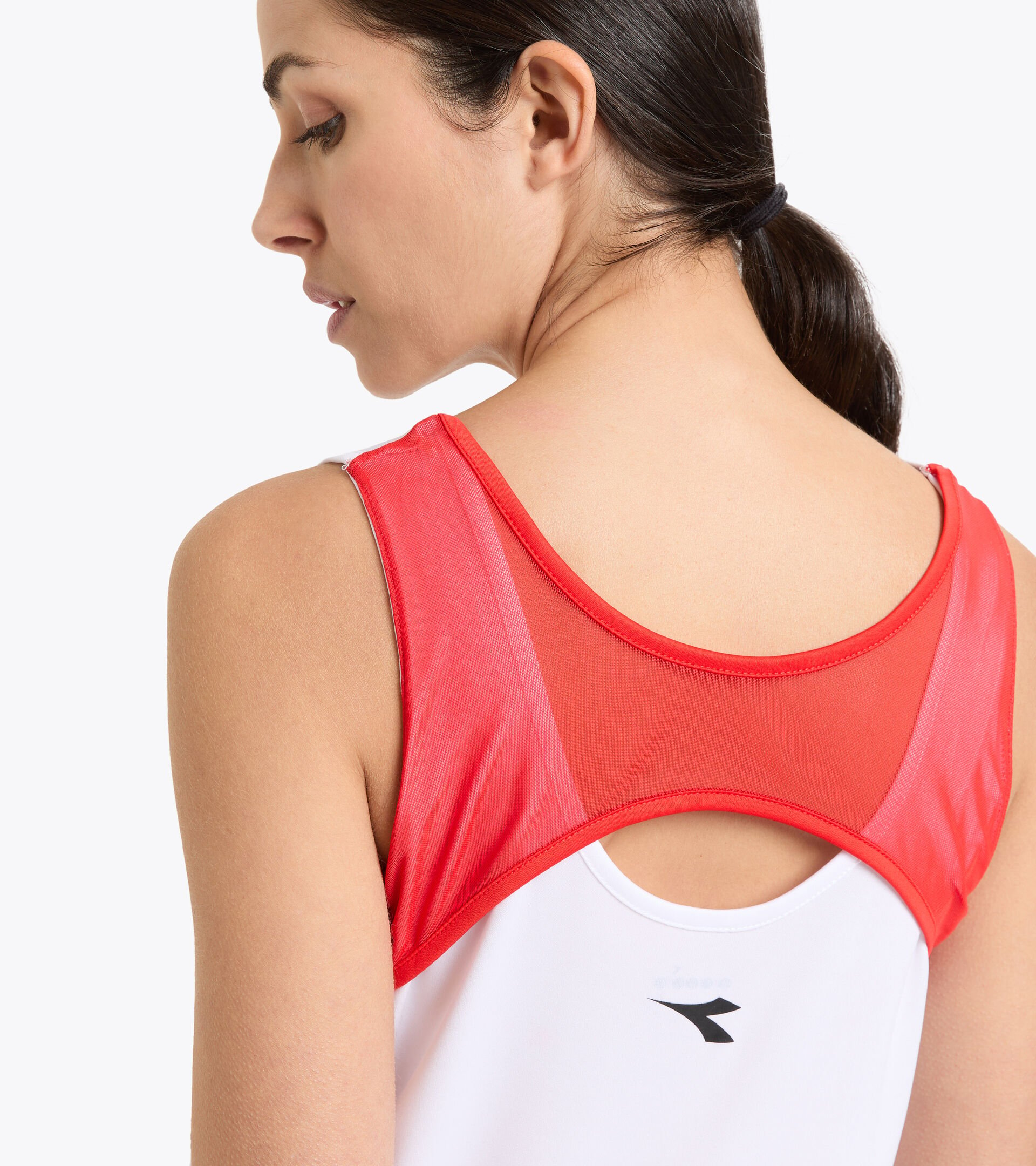 Camiseta sin mangas de tenis - Mujer L. CORE TANK BLANCO VIVO - Diadora